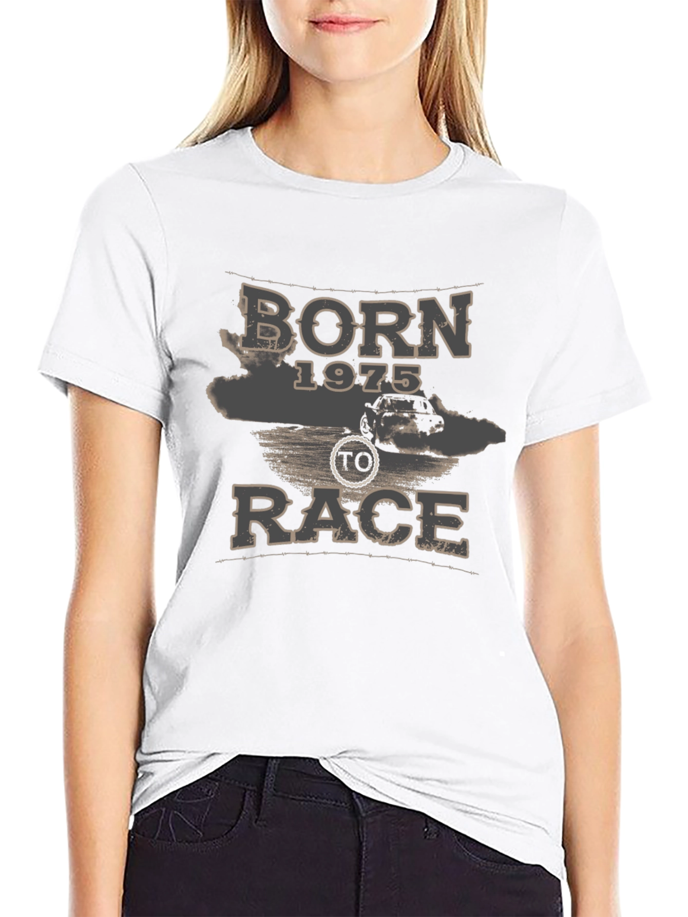 Born 1975 to Race T-Shirt