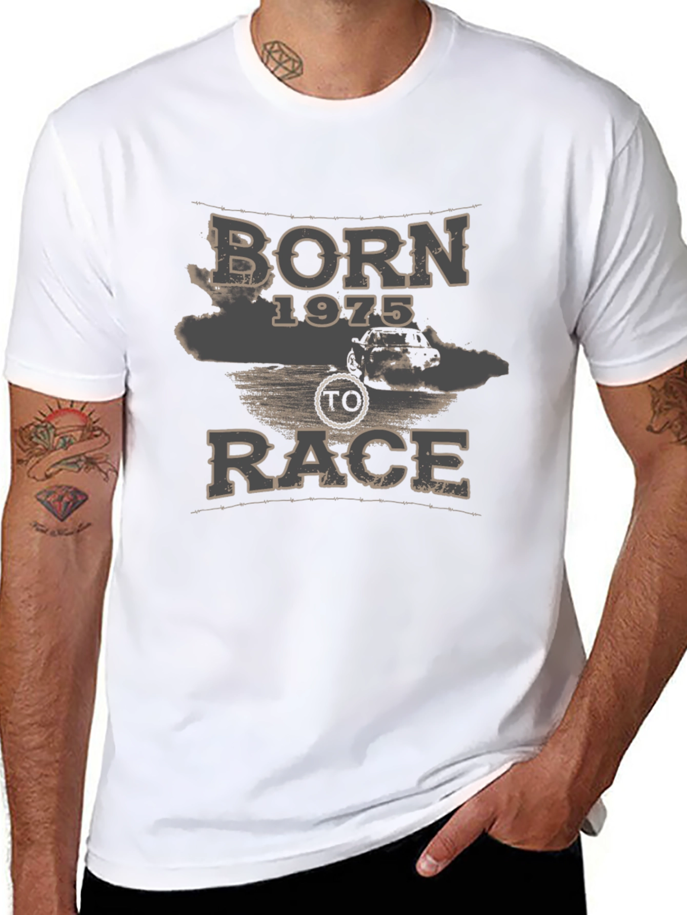 Born 1975 to Race T-Shirt