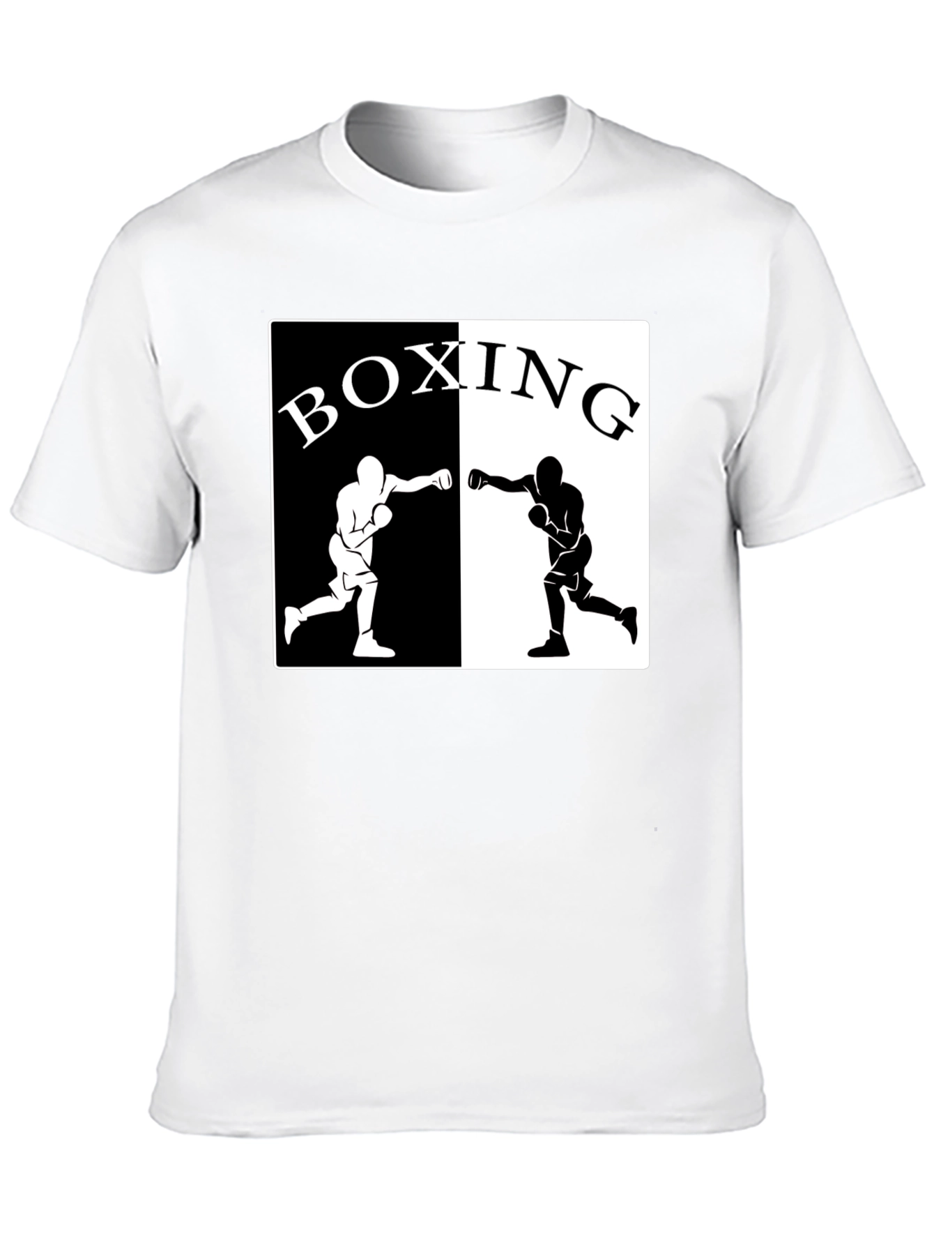 Boxing Graphic Tee - Black
