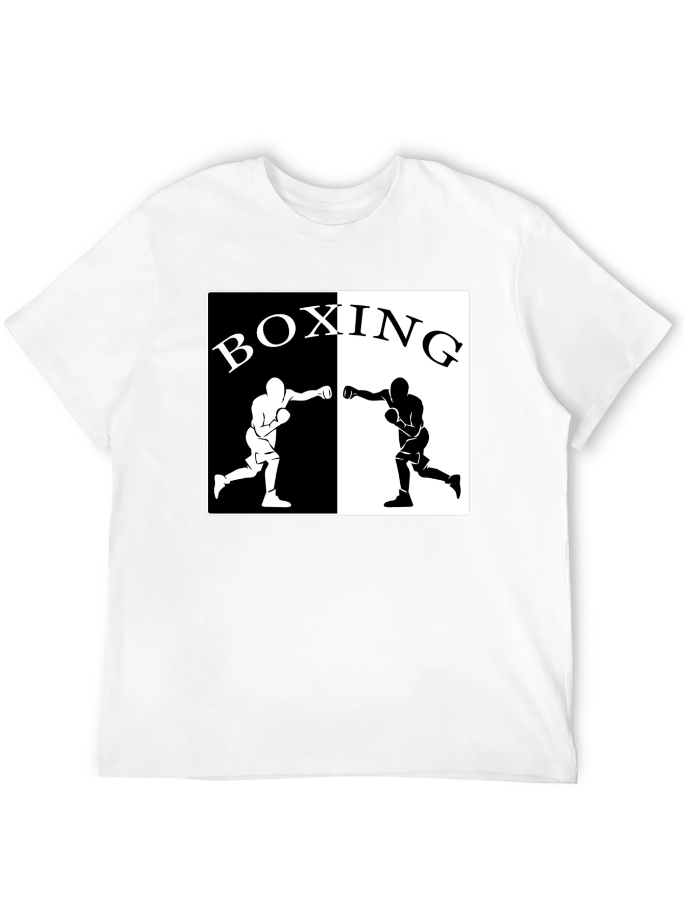 Boxing Graphic Tee - Black