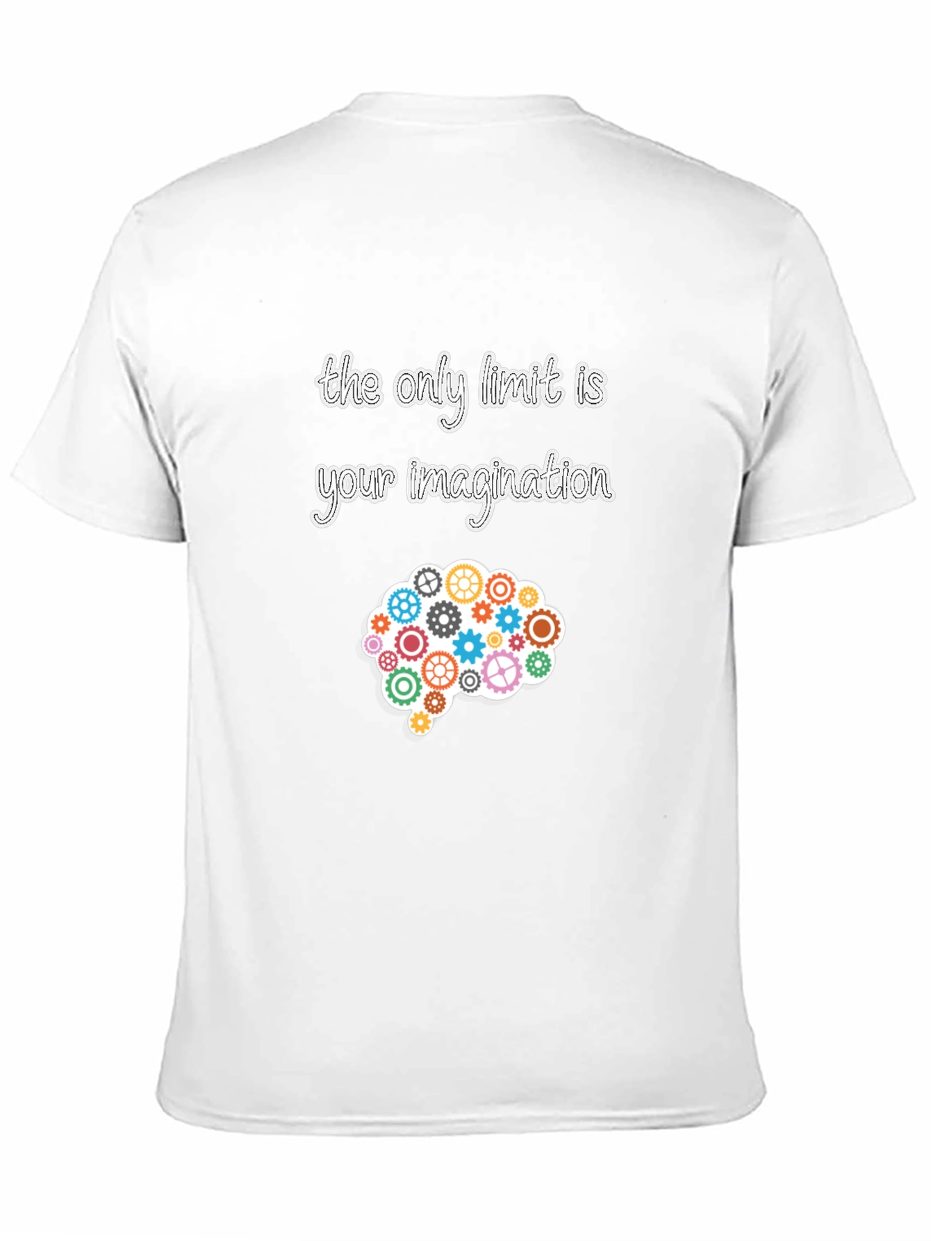 Inspire Imagination T-Shirt - Gear Brain Design