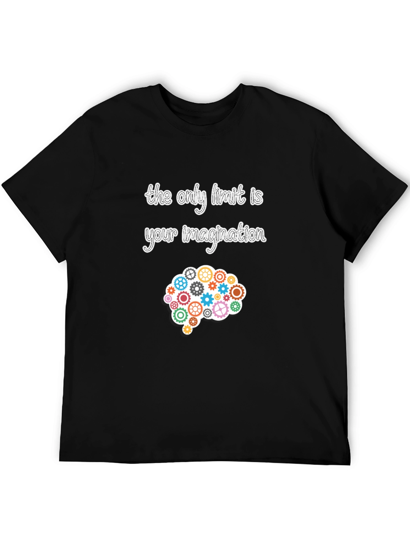 Inspire Imagination T-Shirt - Gear Brain Design