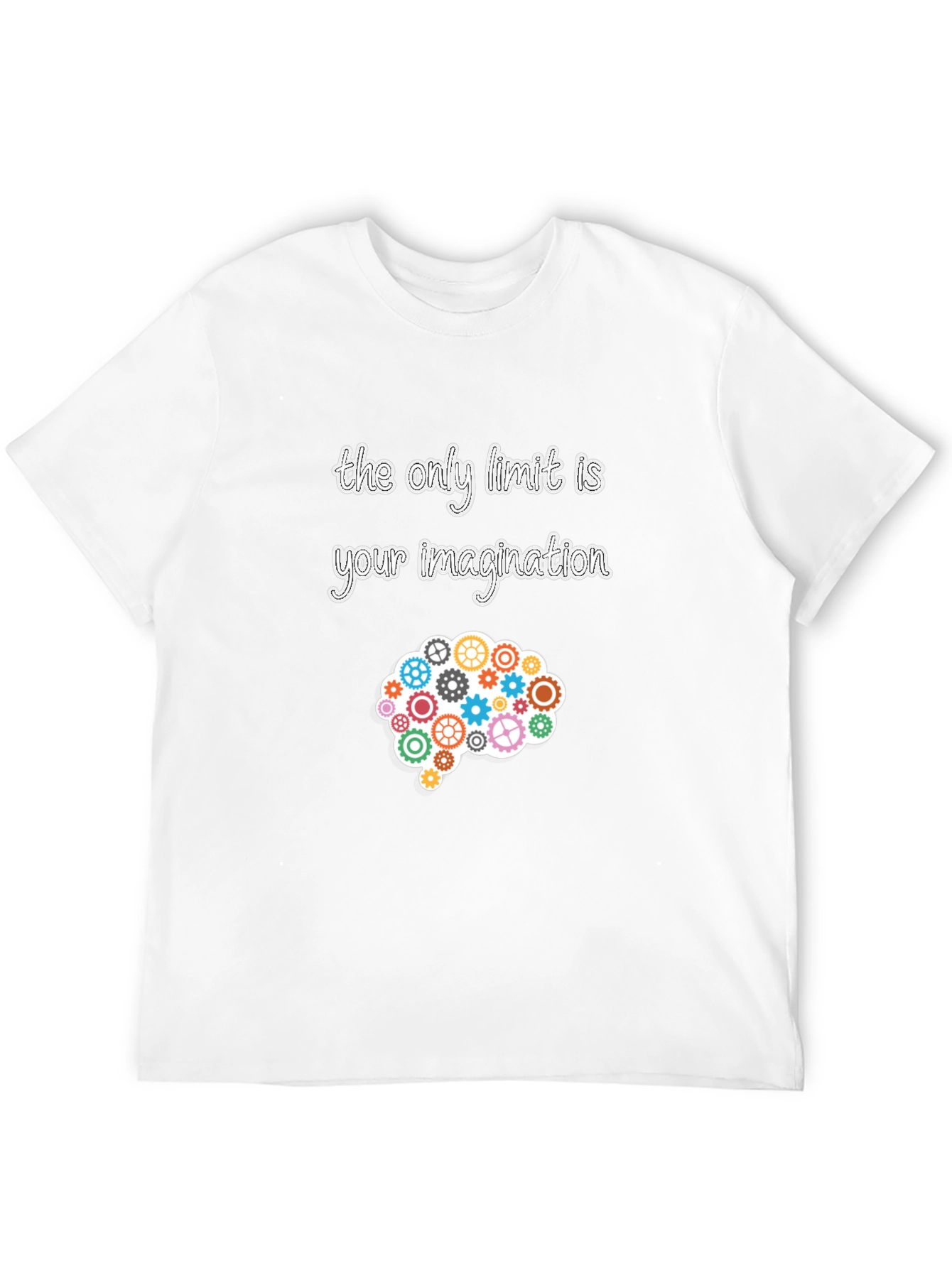 Inspire Imagination T-Shirt - Gear Brain Design