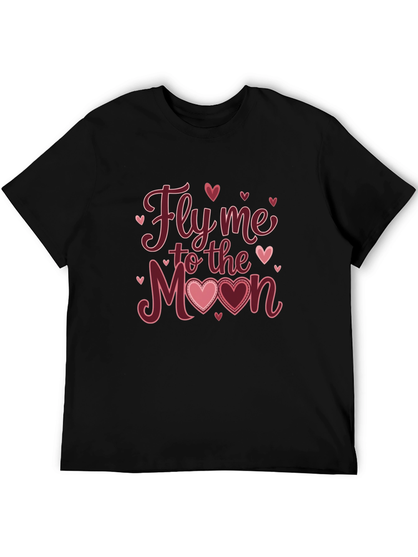 Fly Me to the Moon Valentines Graphic Tee