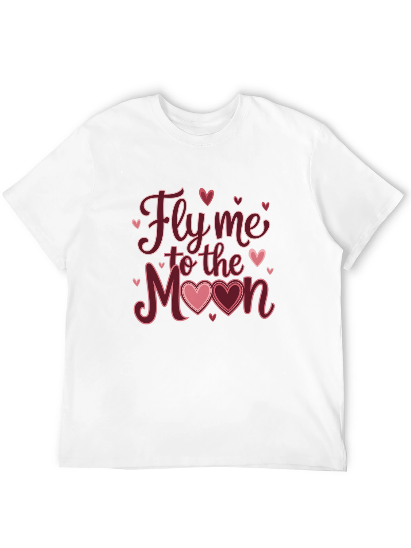 Fly Me to the Moon Valentines Graphic Tee