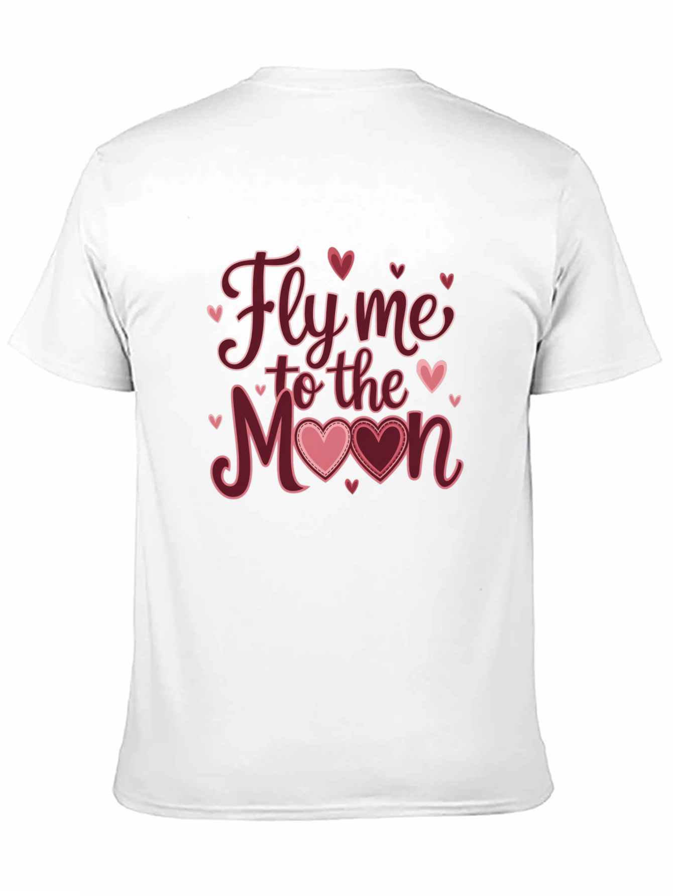 Fly Me to the Moon Valentines Graphic Tee