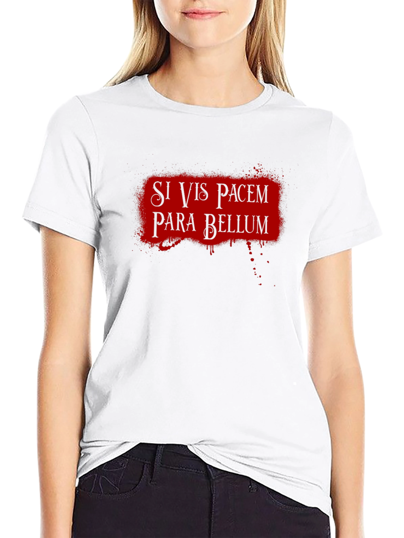 Si Vis Pacem Para Bellum T-Shirt - Latin Phrase