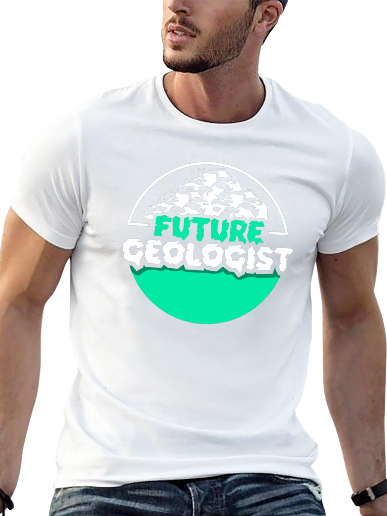 Future Geologist Graphic T-Shirt - Black