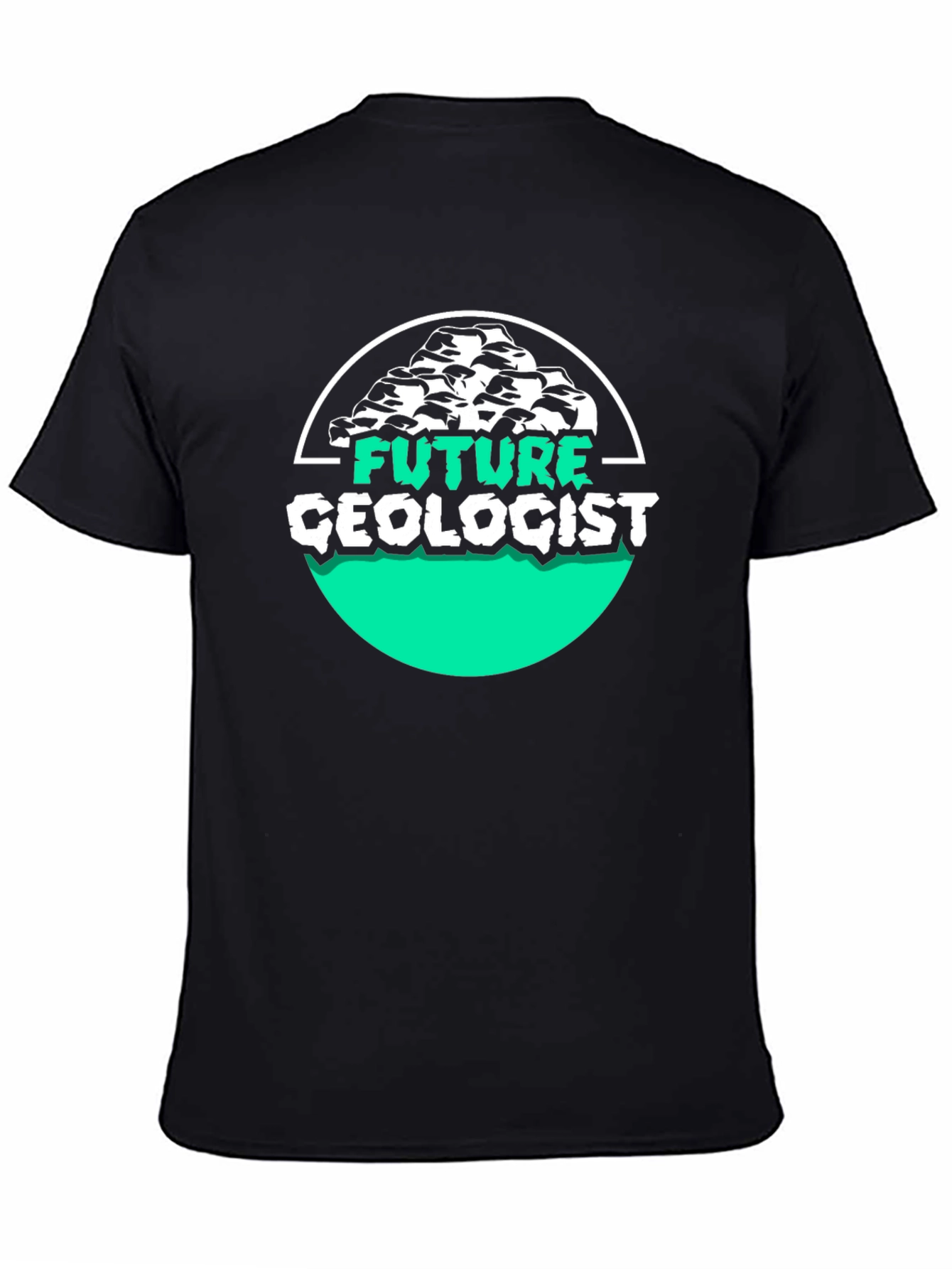 Future Geologist Graphic T-Shirt - Black