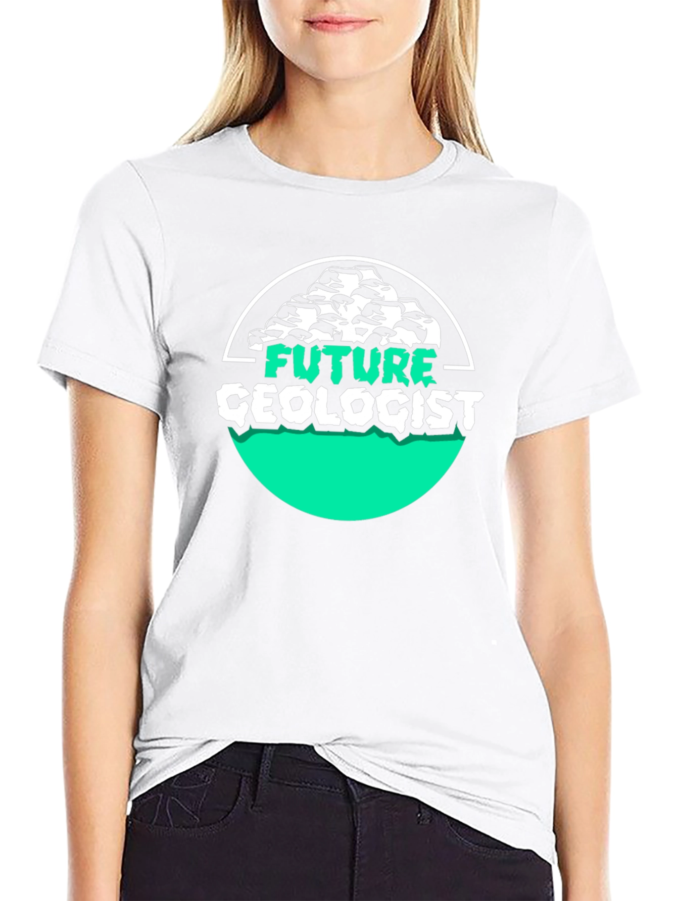 Future Geologist Graphic T-Shirt - Black