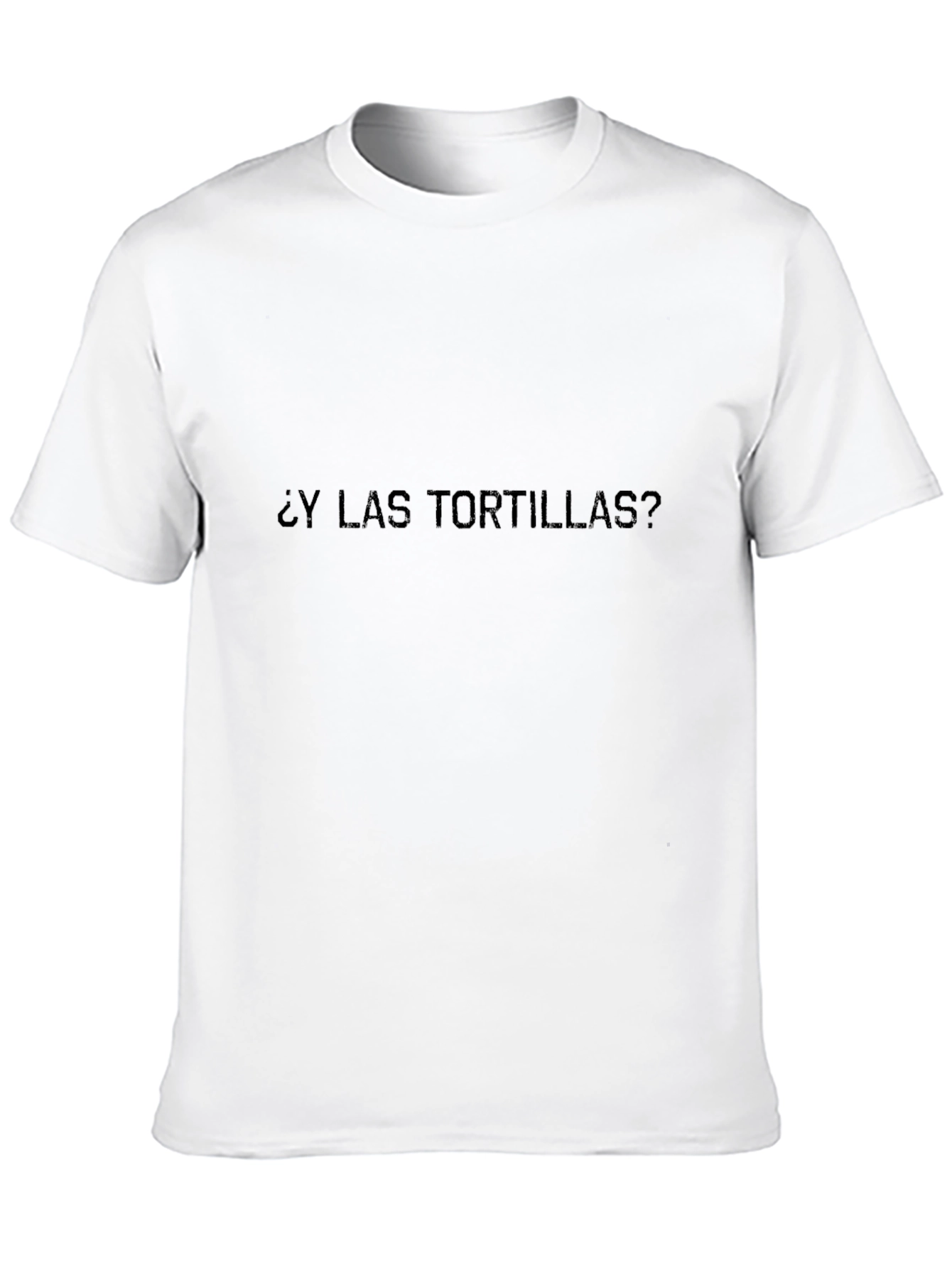 ¿Y Las Tortillas? Graphic T-Shirt - Black