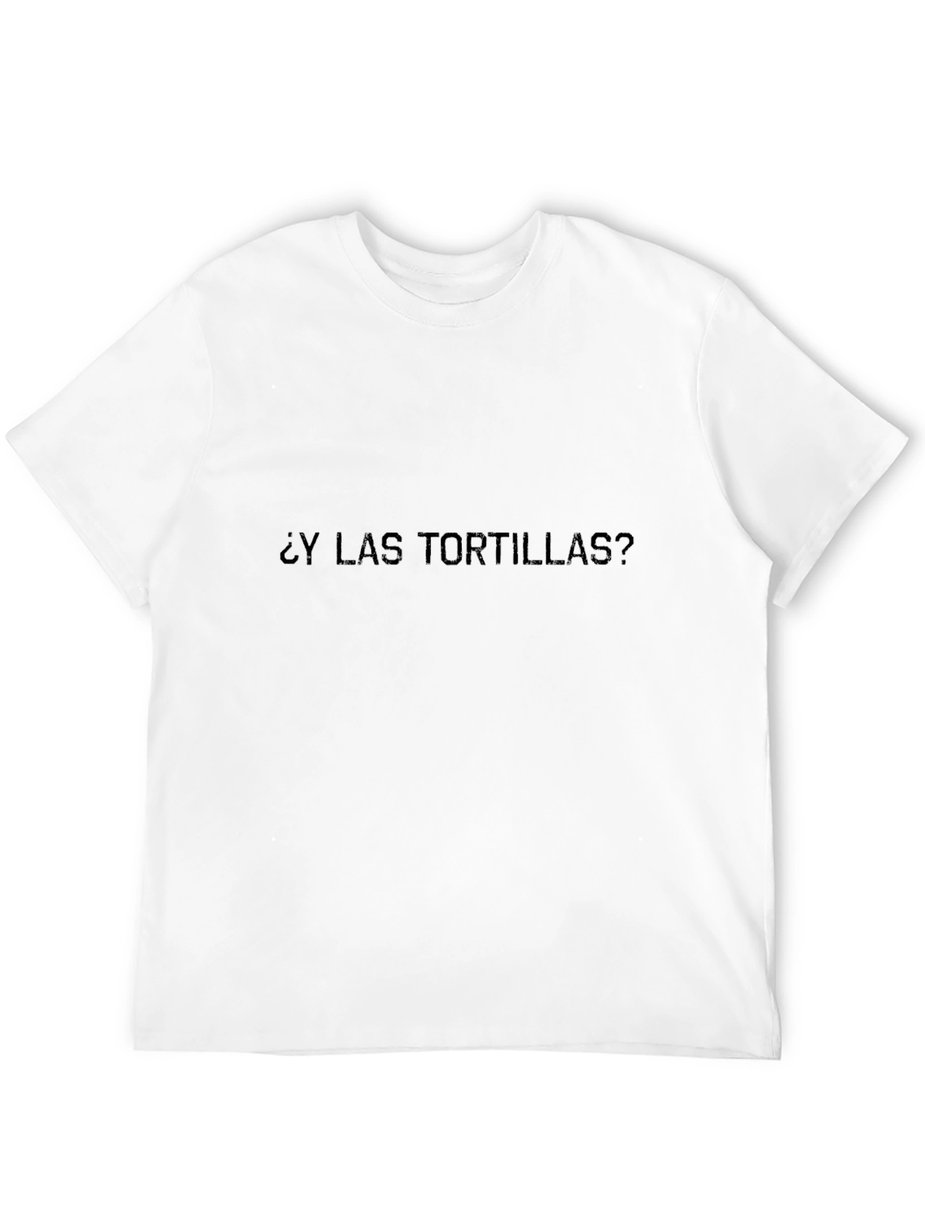 ¿Y Las Tortillas? Graphic T-Shirt - Black