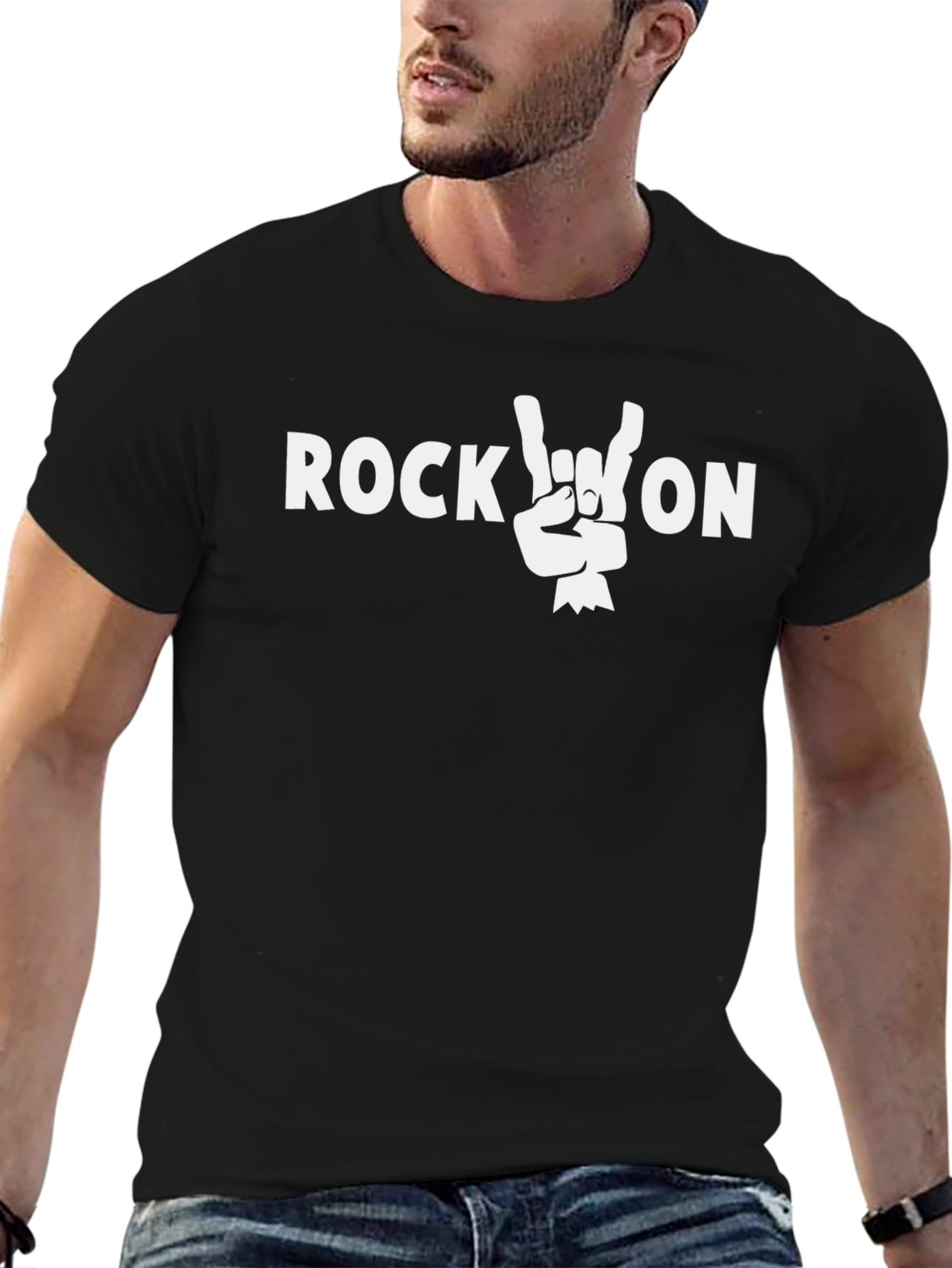 Rock On T-Shirt - Cool Graphic Tee