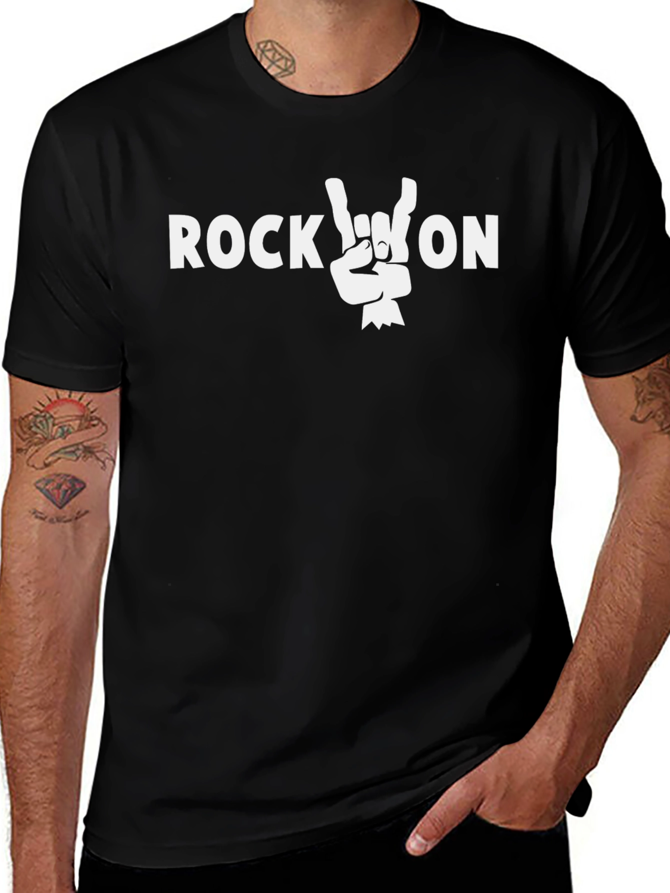 Rock On T-Shirt - Cool Graphic Tee