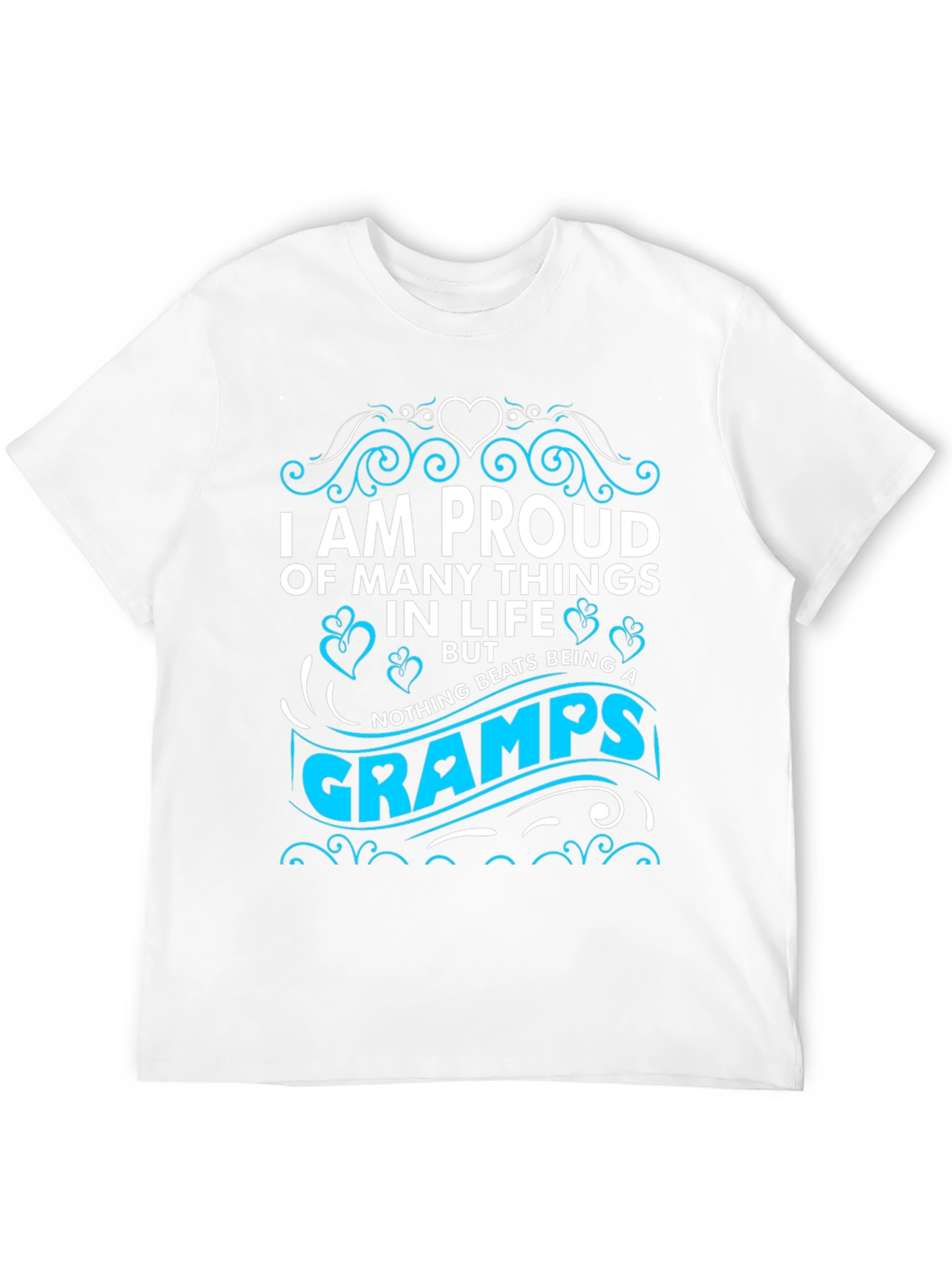 Proud Gramps T-Shirt - Stylish Grandfather Apparel