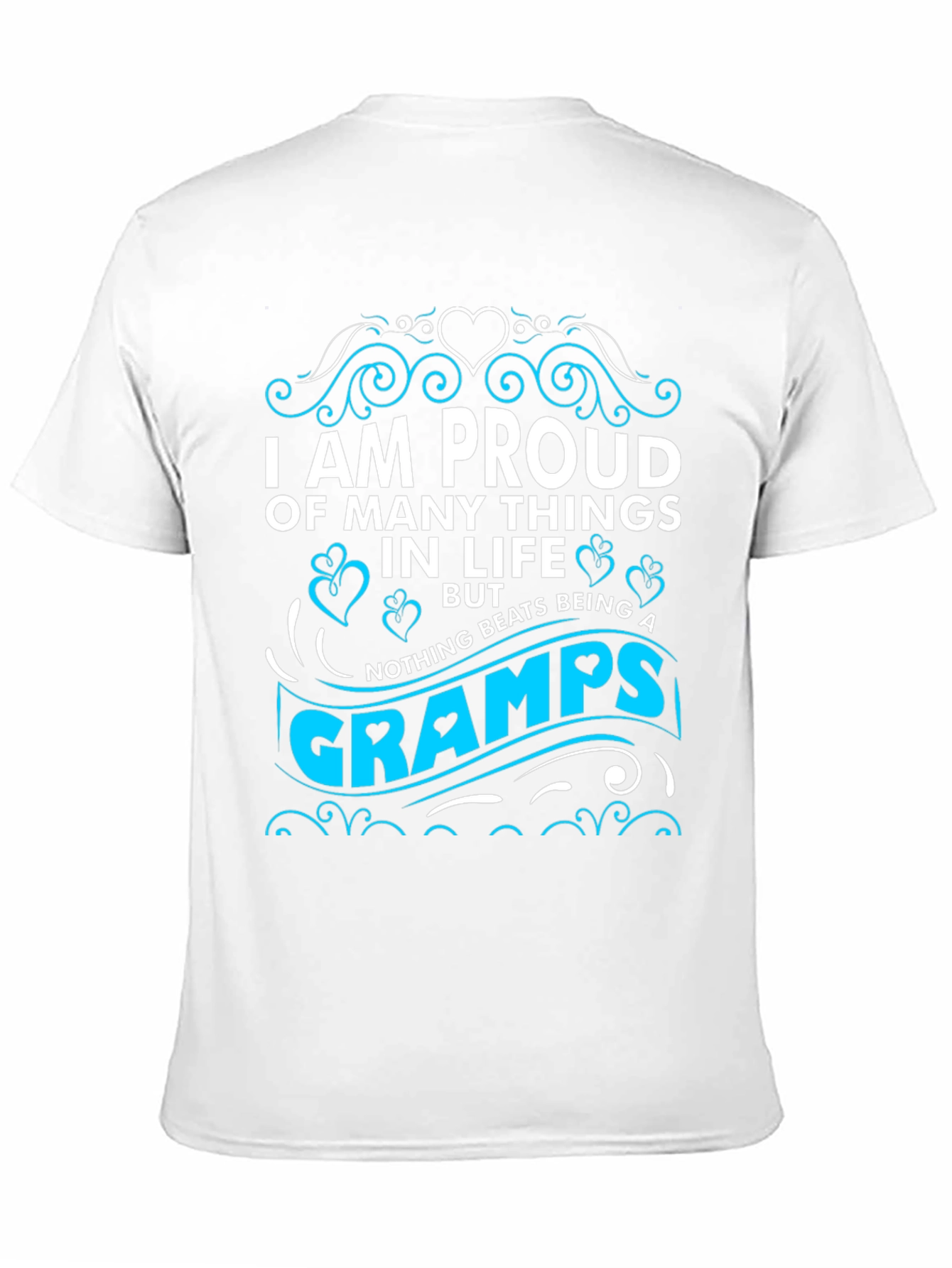 Proud Gramps T-Shirt - Stylish Grandfather Apparel