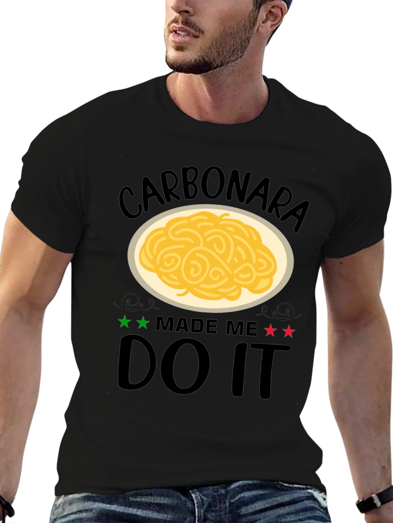 Carbonara Made Me Do It T-Shirt