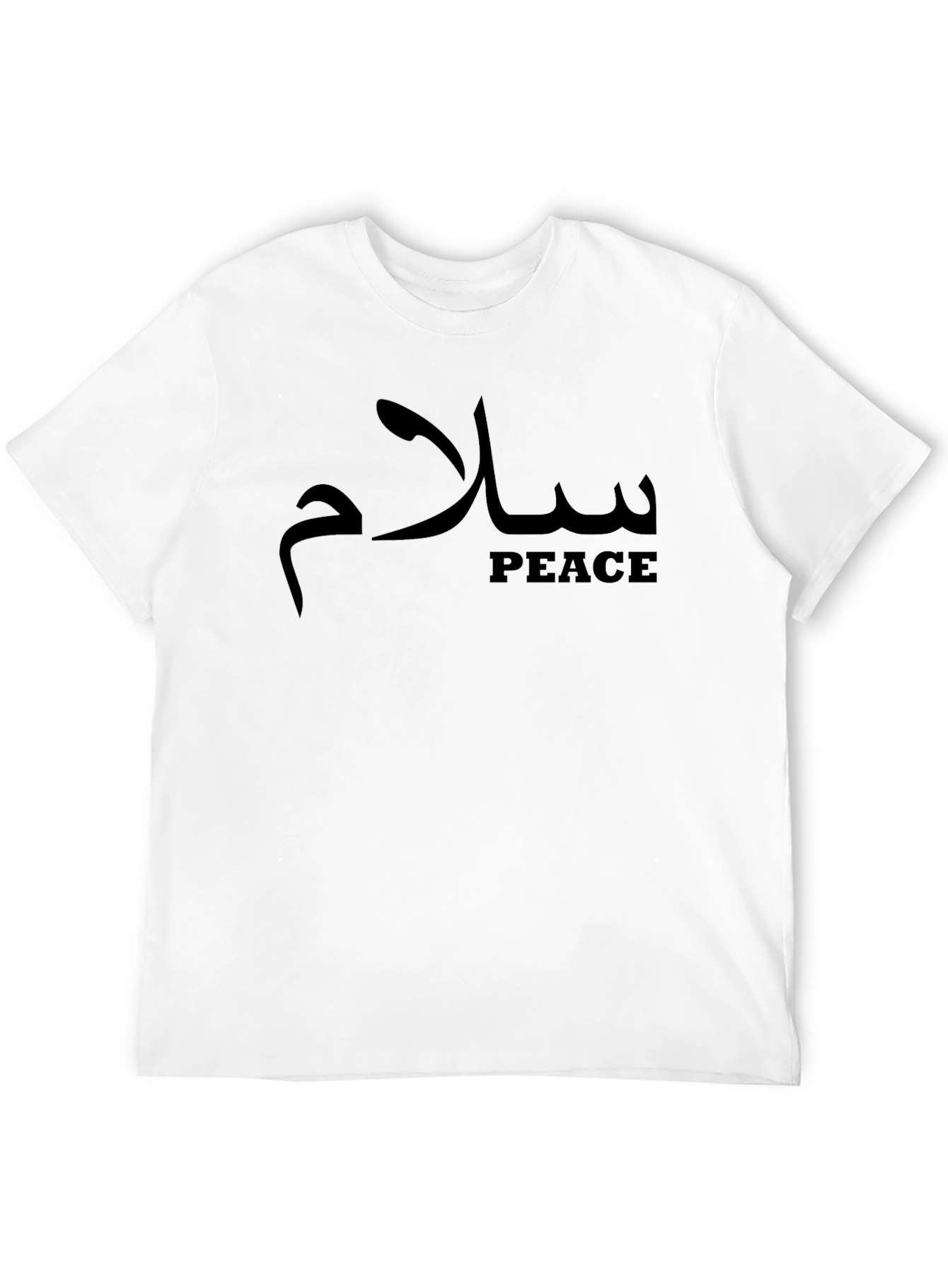 Peace Graphic T-Shirt - Mens Black Tee