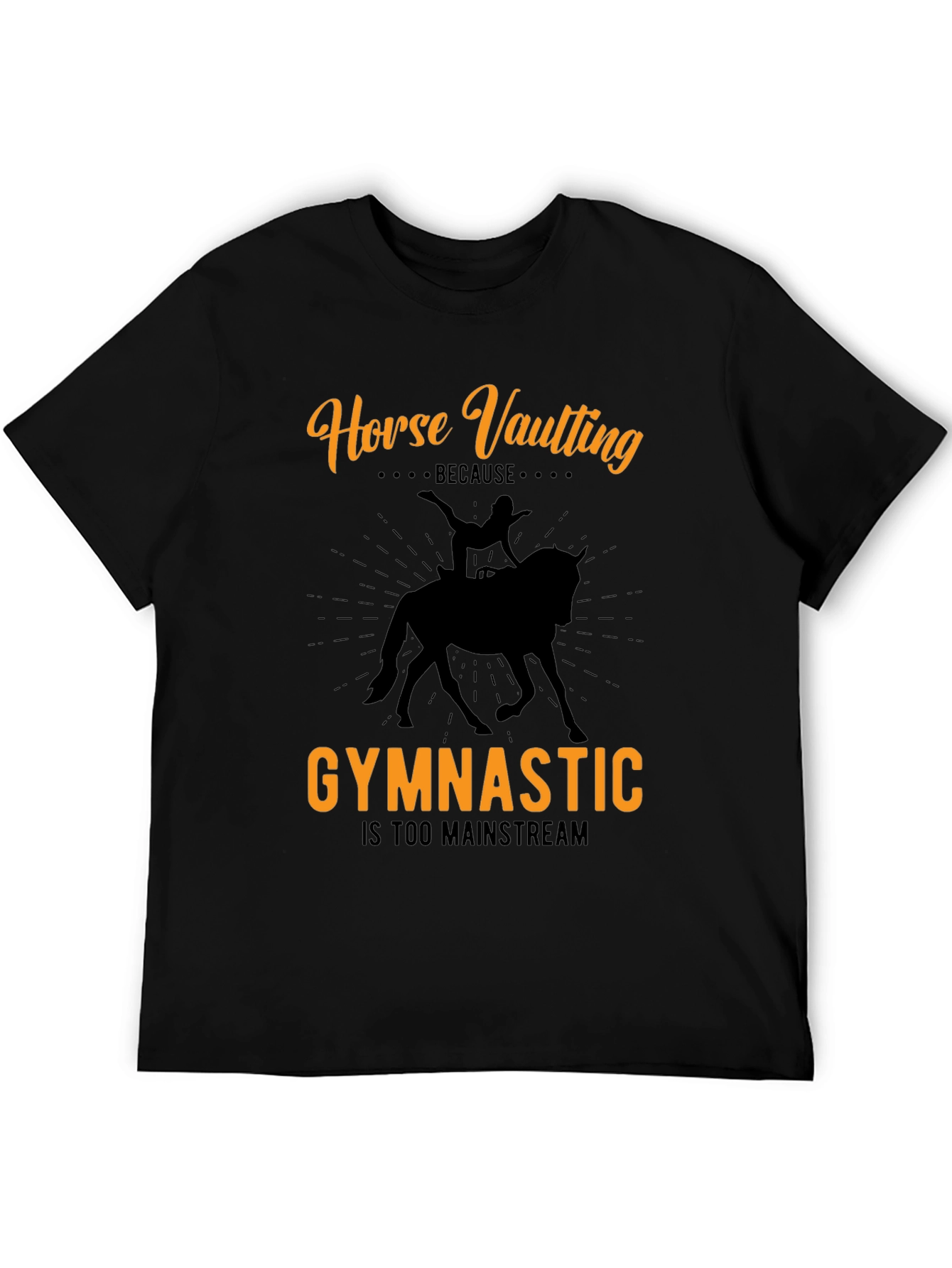 Horse Vaulting Graphic Tee