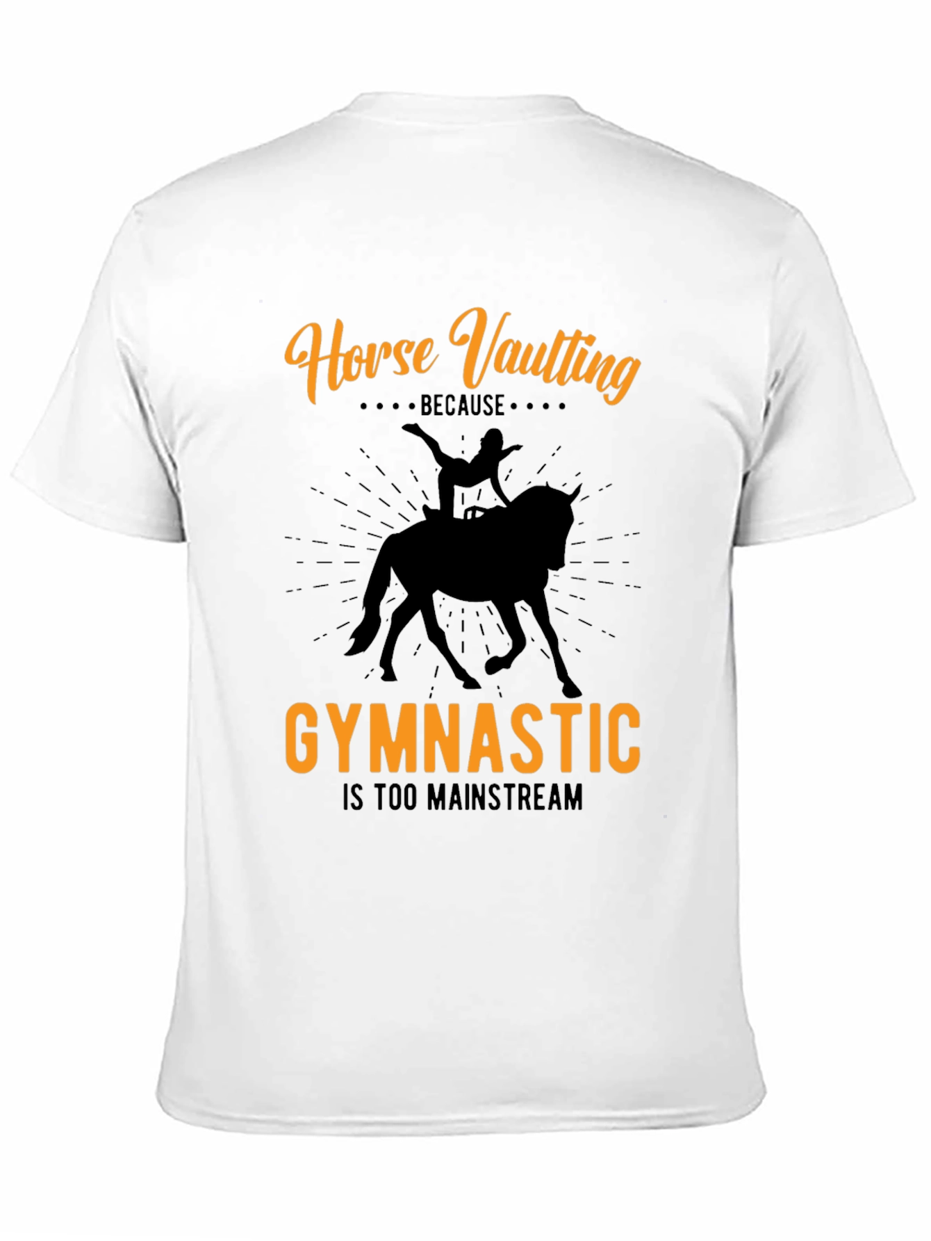 Horse Vaulting Graphic Tee