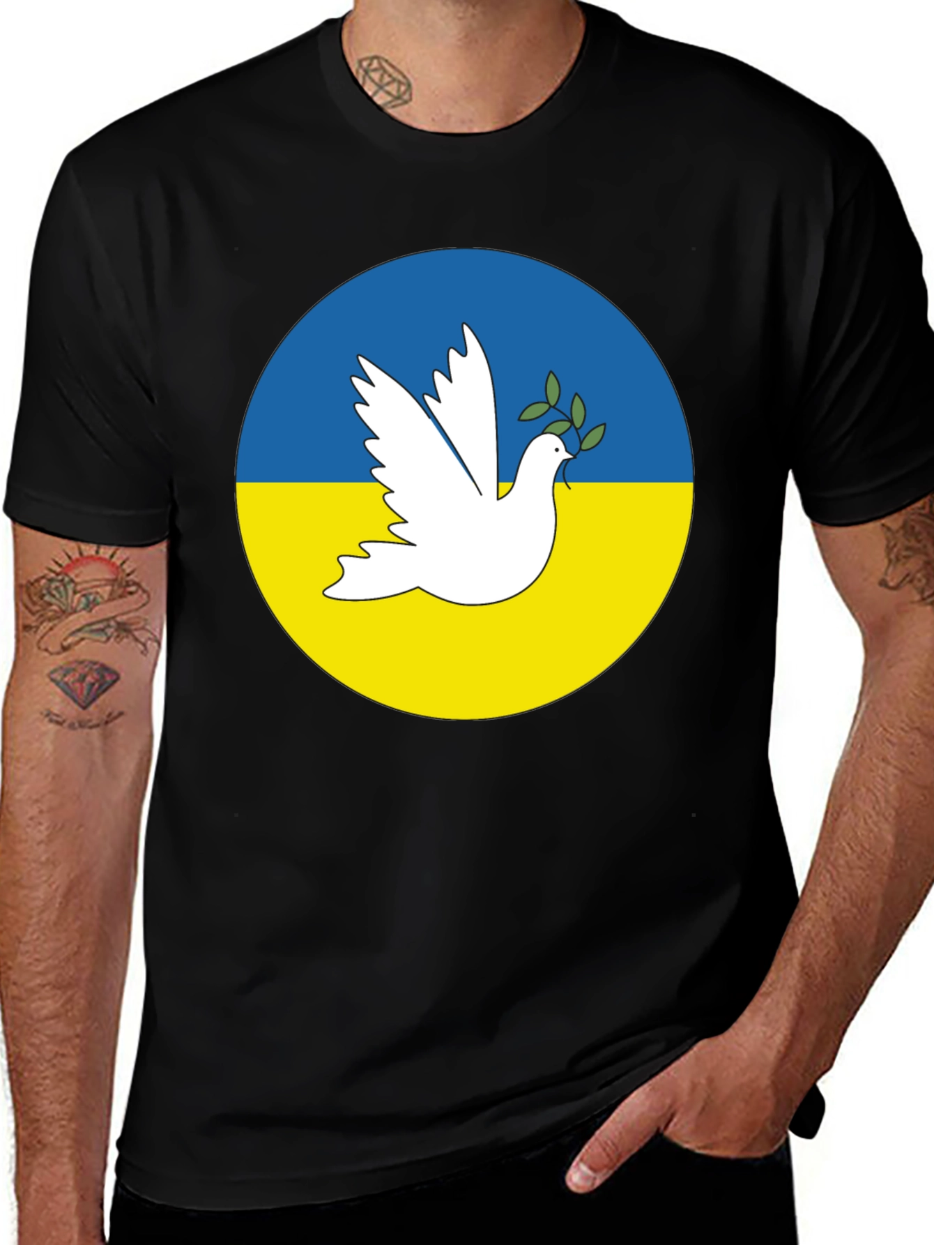 Ukraine Peace Dove T-Shirt