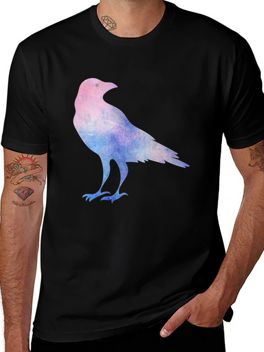 Raven Graphic Tee - Cotton Blend Comfort