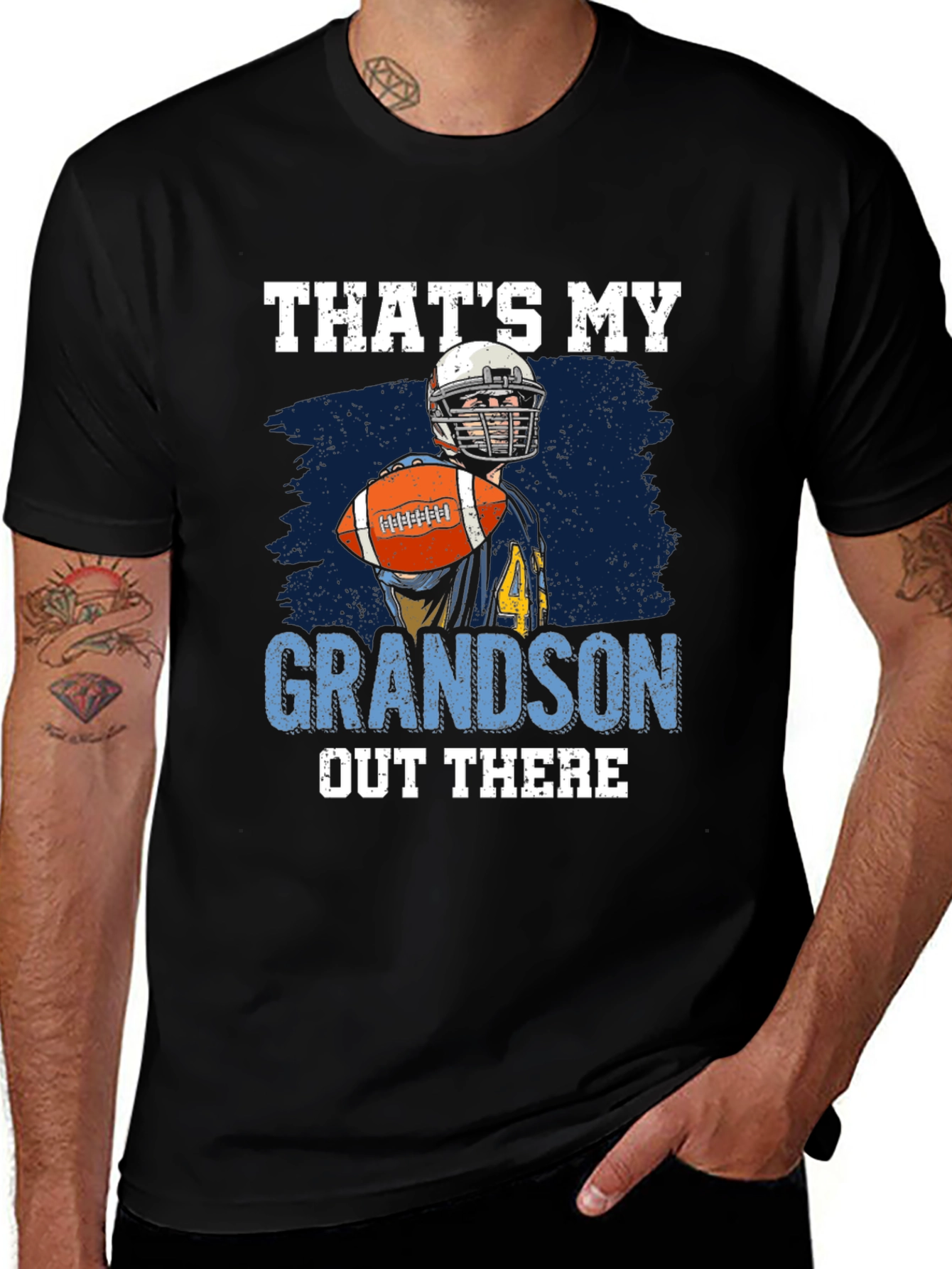 Thats My Grandson Football T-Shirt