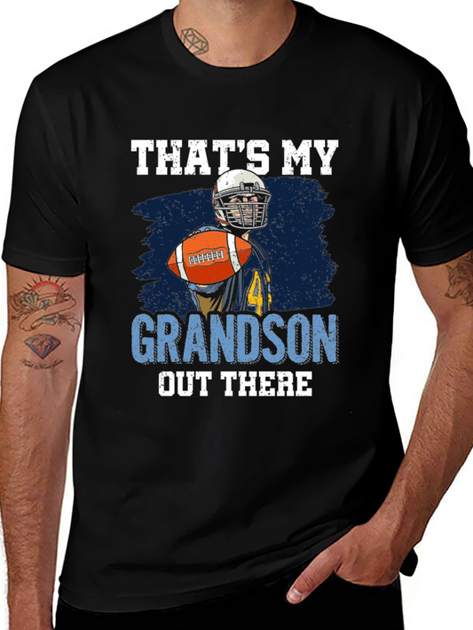 Thats My Grandson Football T-Shirt