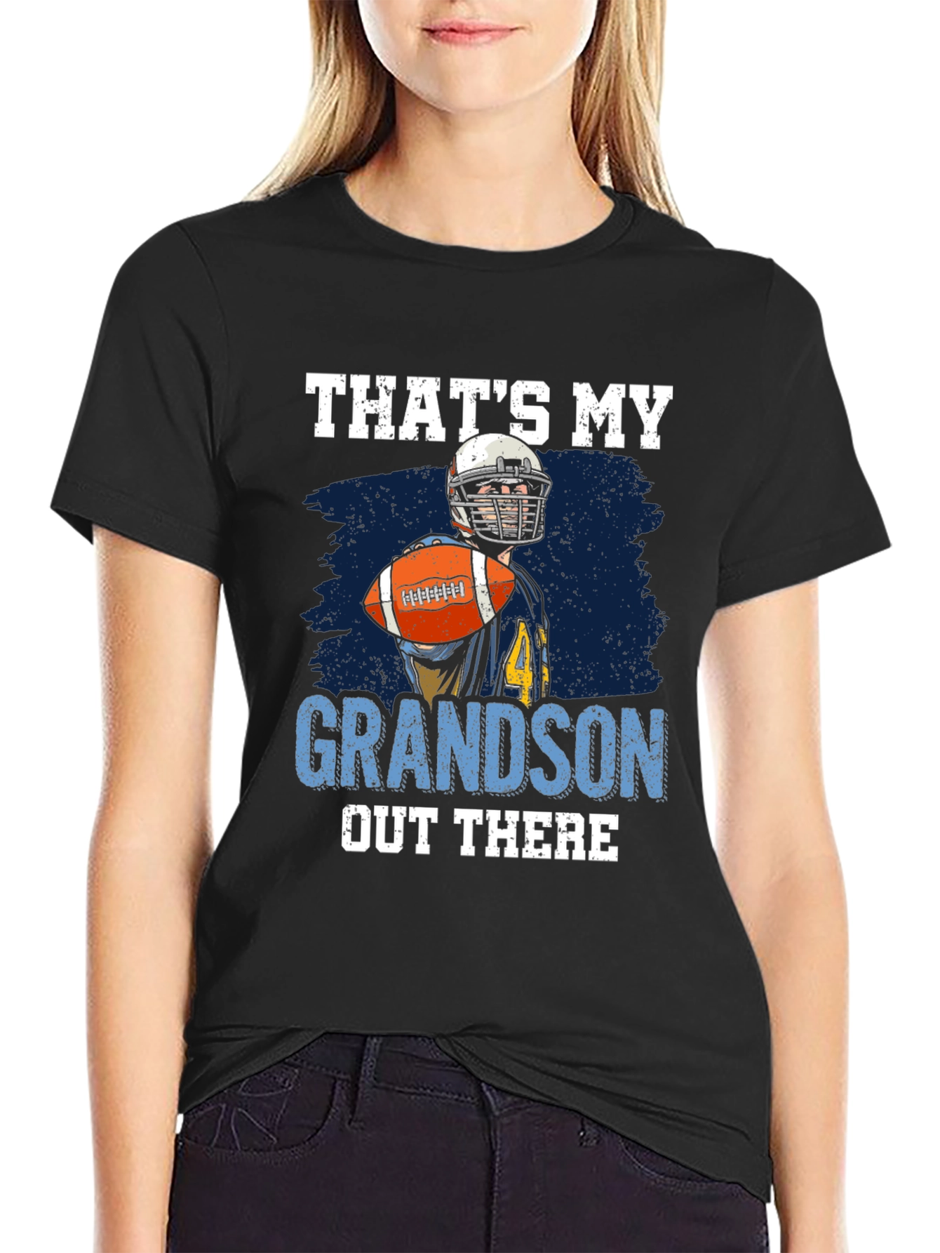 Thats My Grandson Football T-Shirt