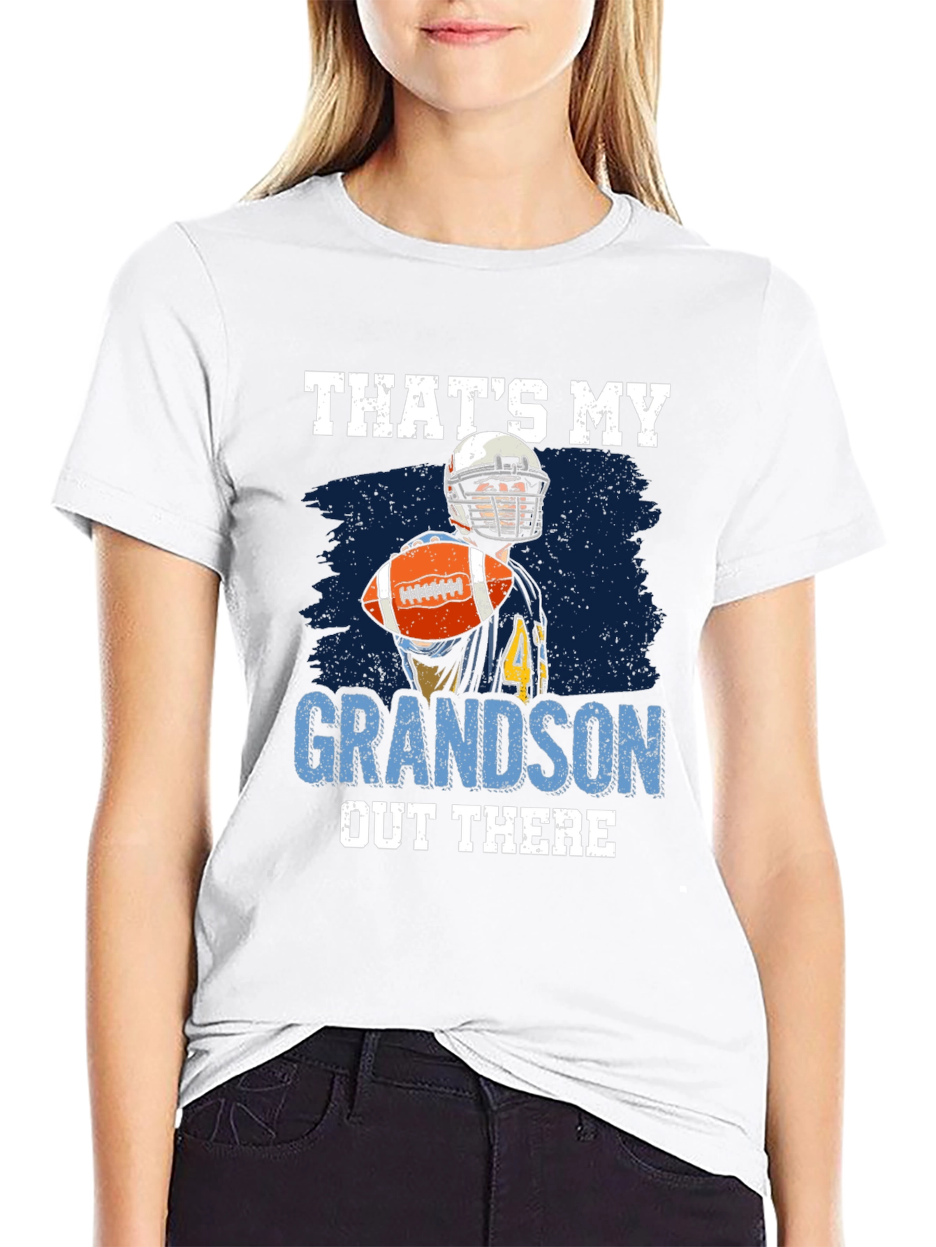 Thats My Grandson Football T-Shirt