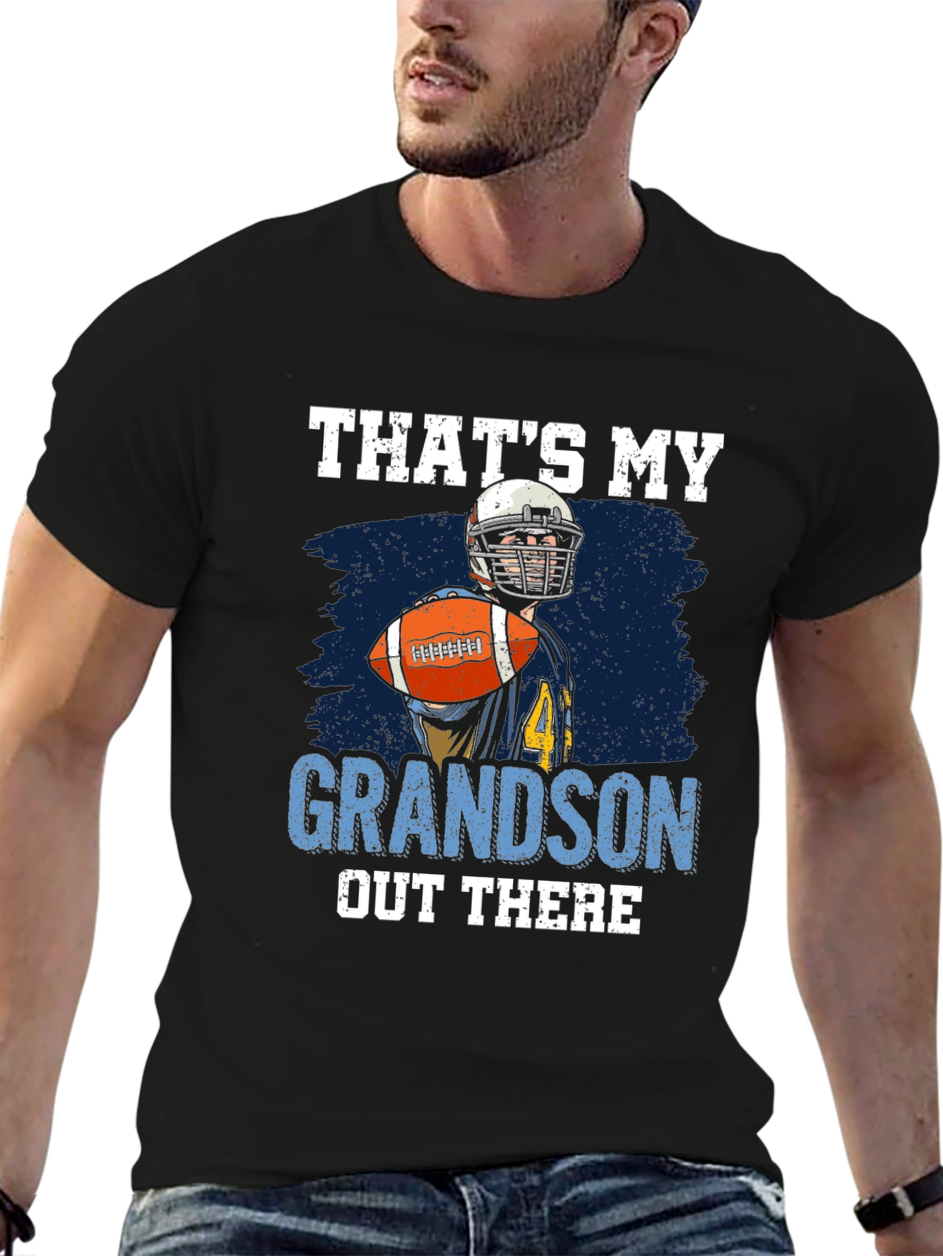 Thats My Grandson Football T-Shirt