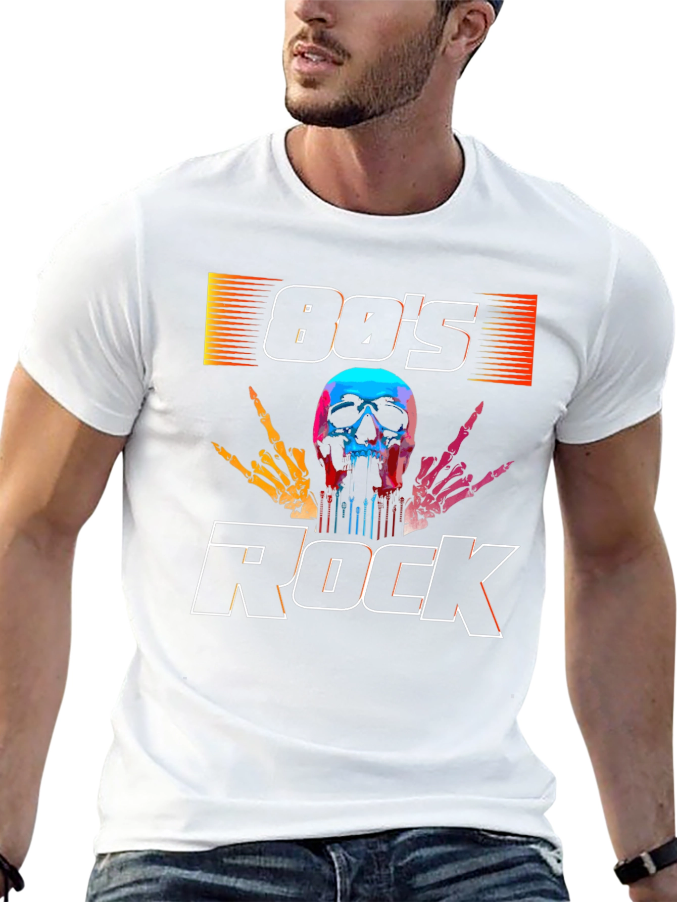 80s Rock Graphic T-Shirt
