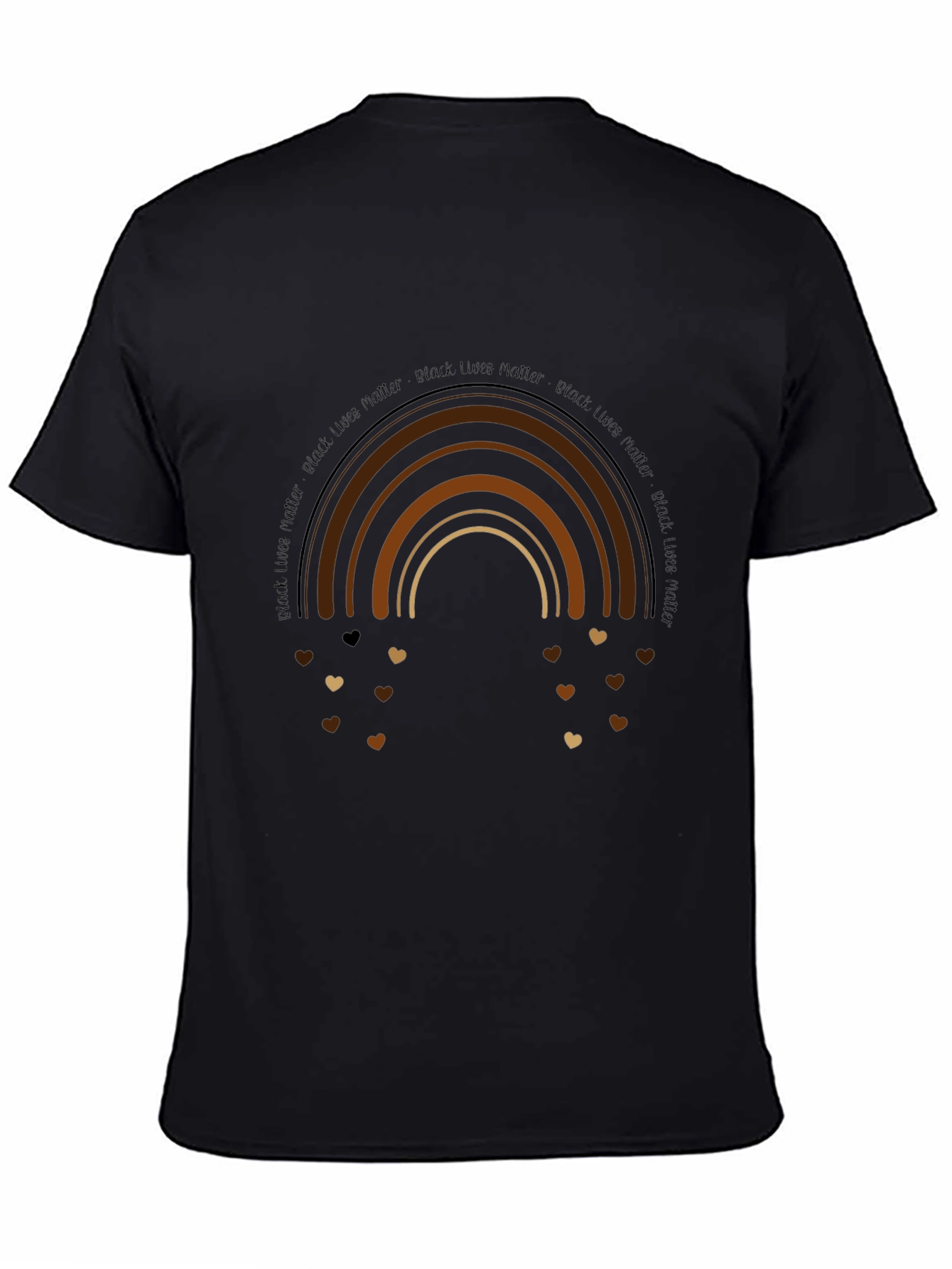 Black Lives Matter Rainbow Graphic Tee