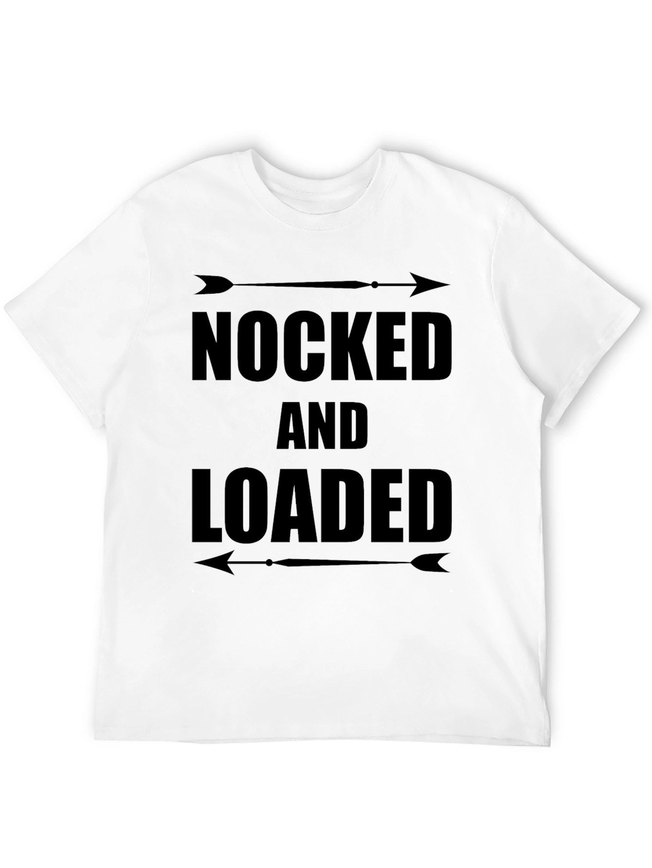 Nocked and Loaded Graphic T-Shirt Archery Tee