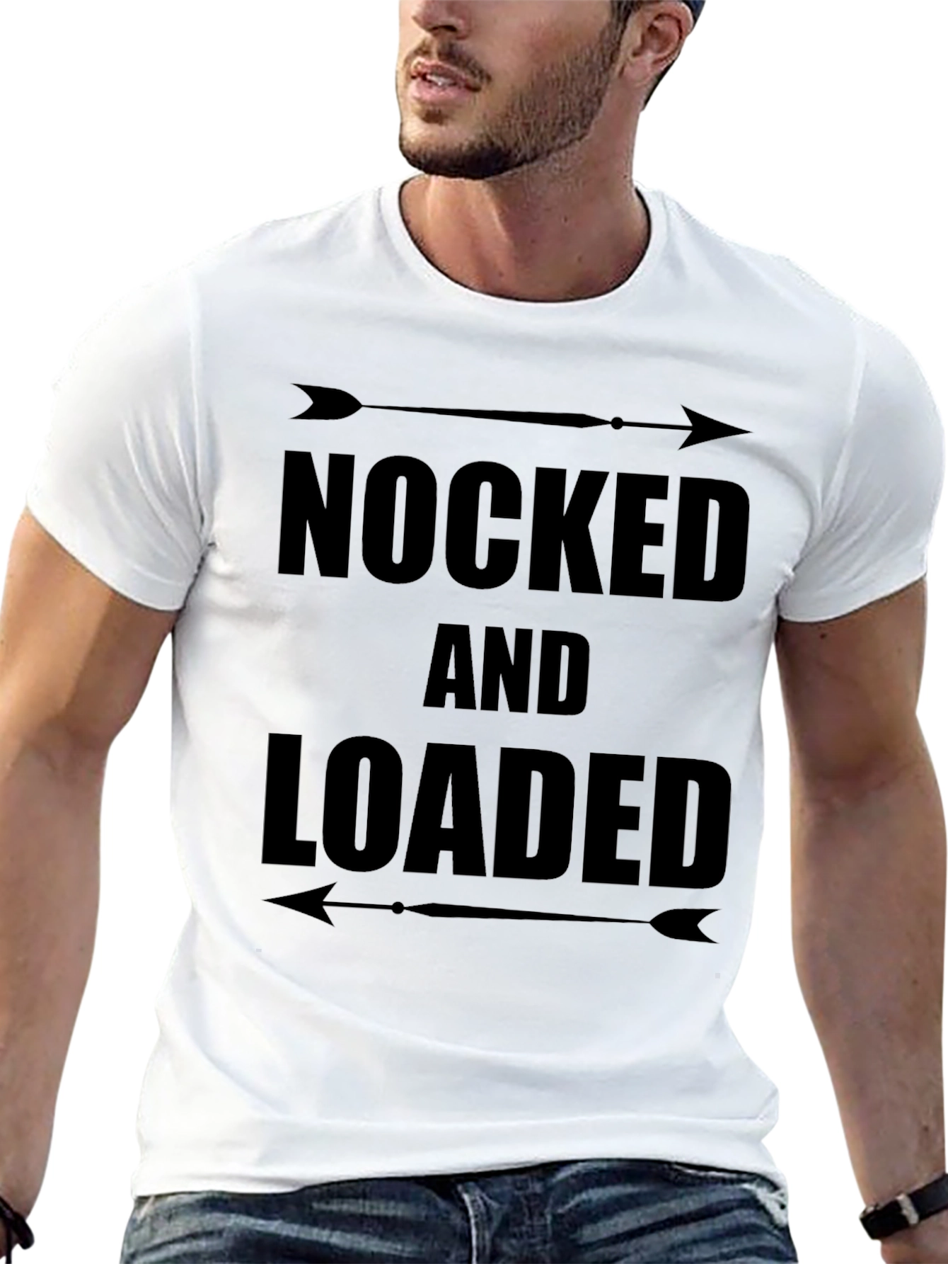 Nocked and Loaded Graphic T-Shirt Archery Tee