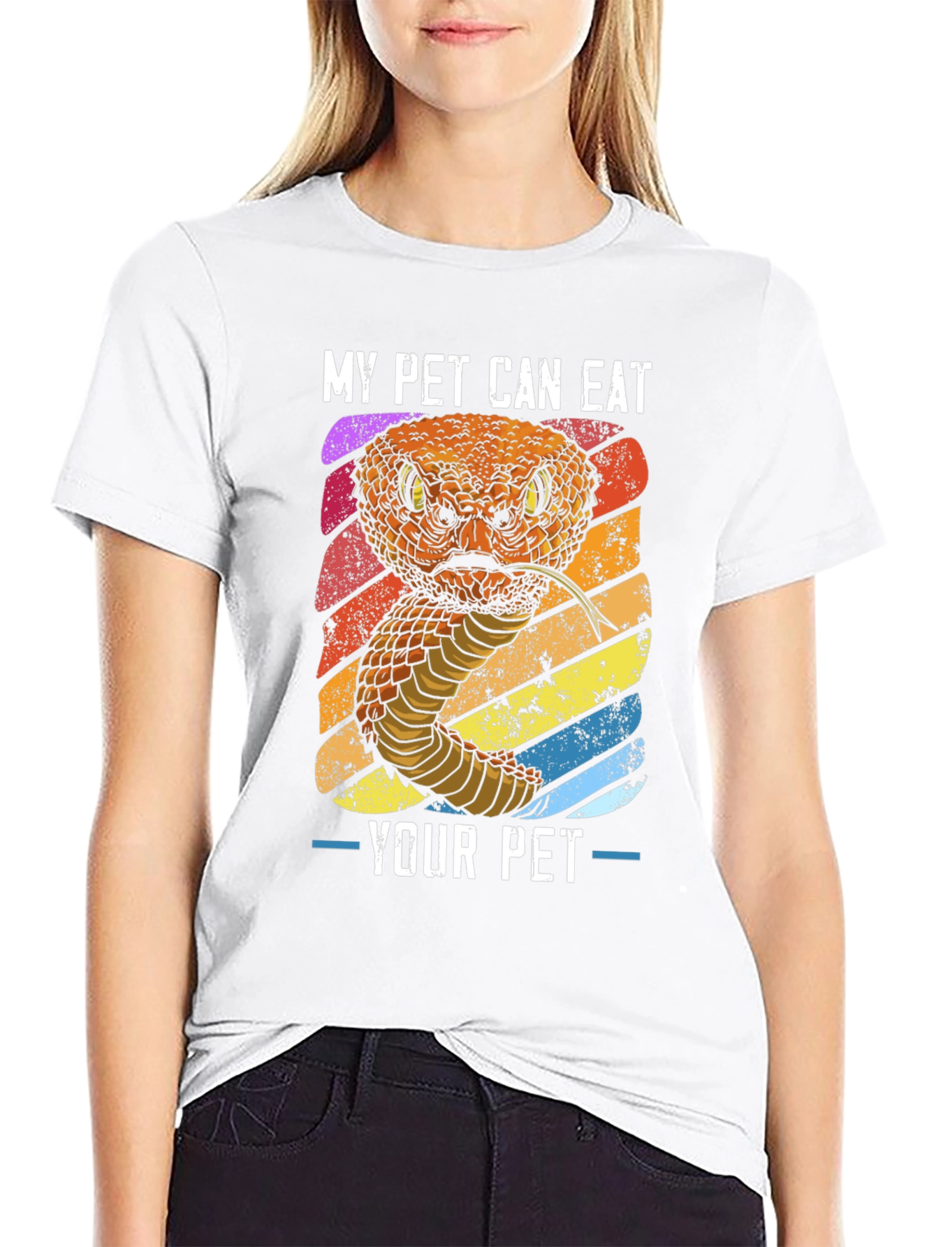 My Pet Can Eat Your Pet Snake T-Shirt