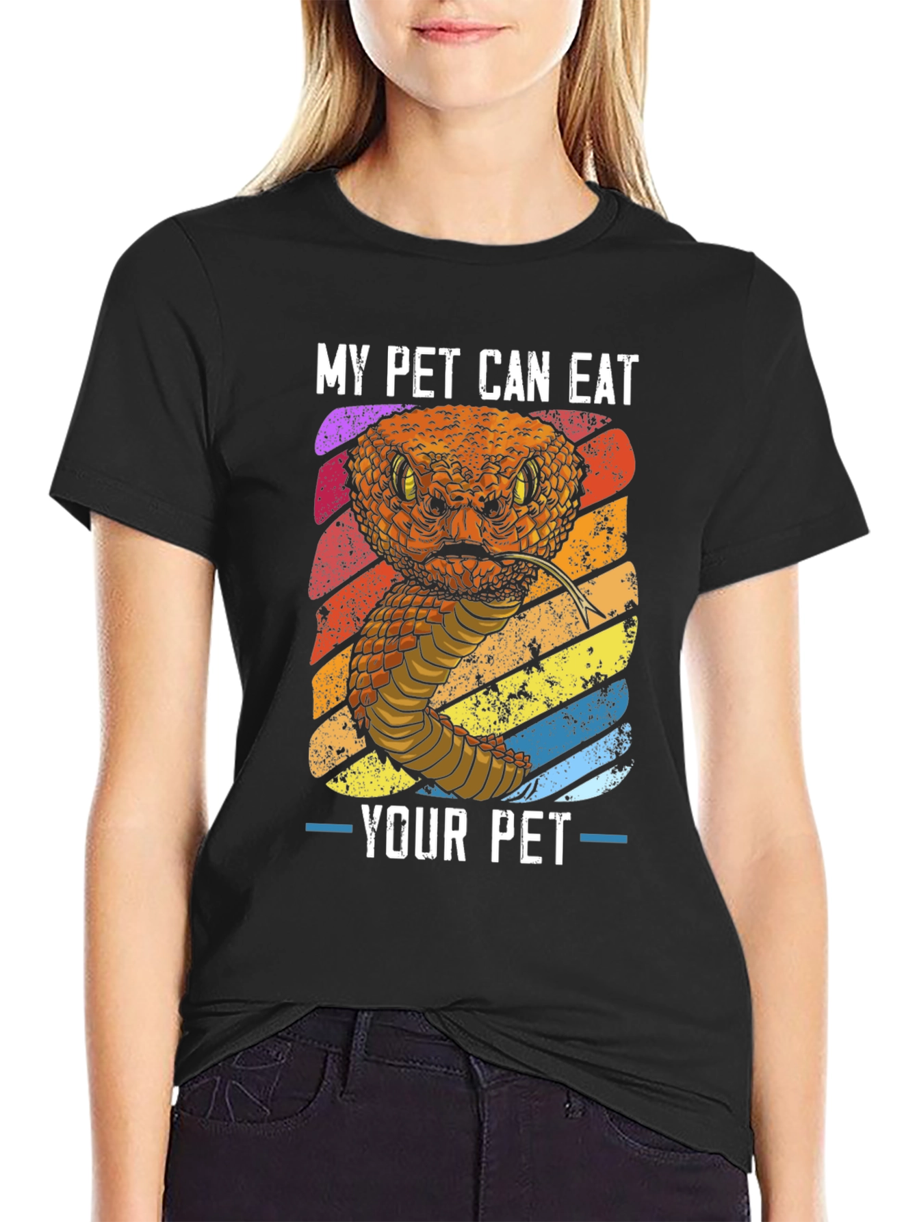 My Pet Can Eat Your Pet Snake T-Shirt