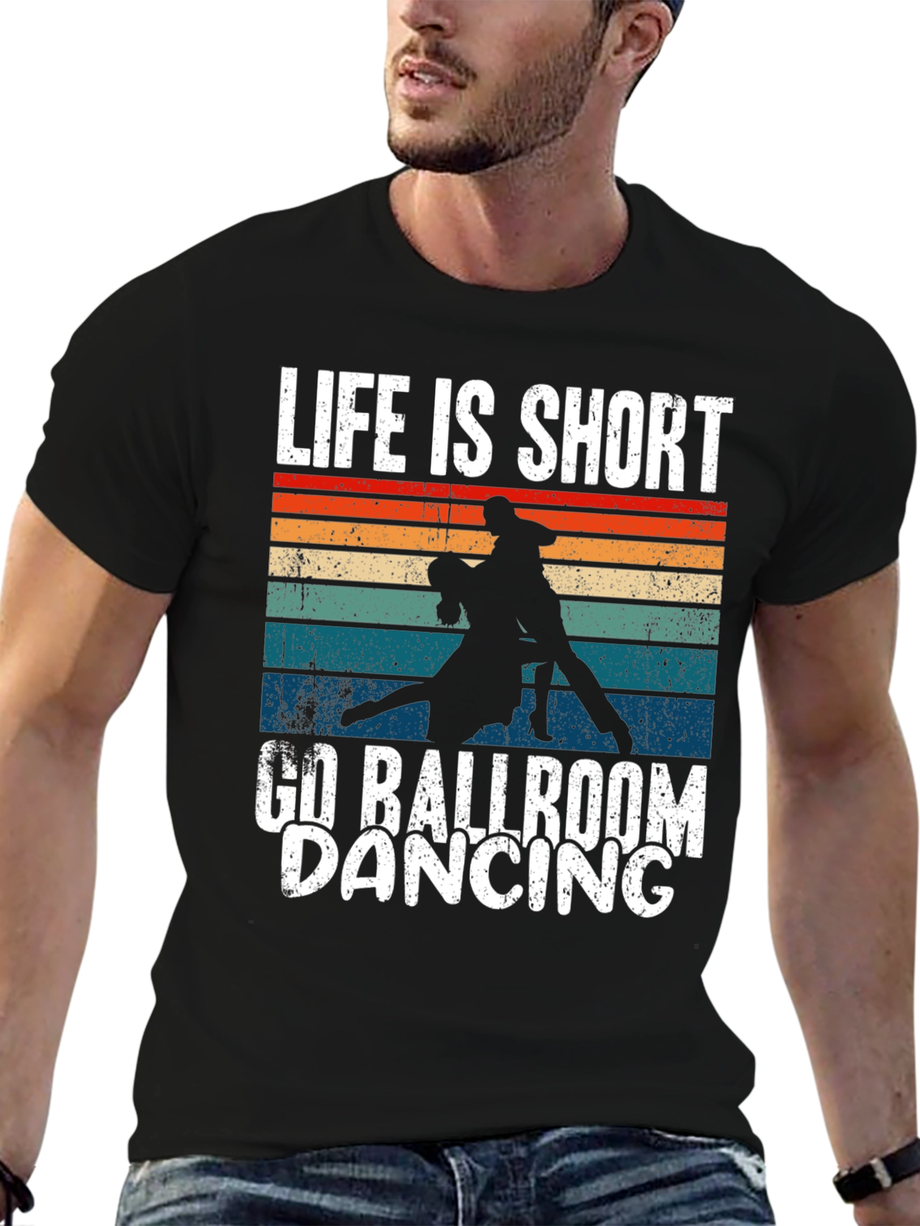 Life is Short Ballroom Dancing T-Shirt