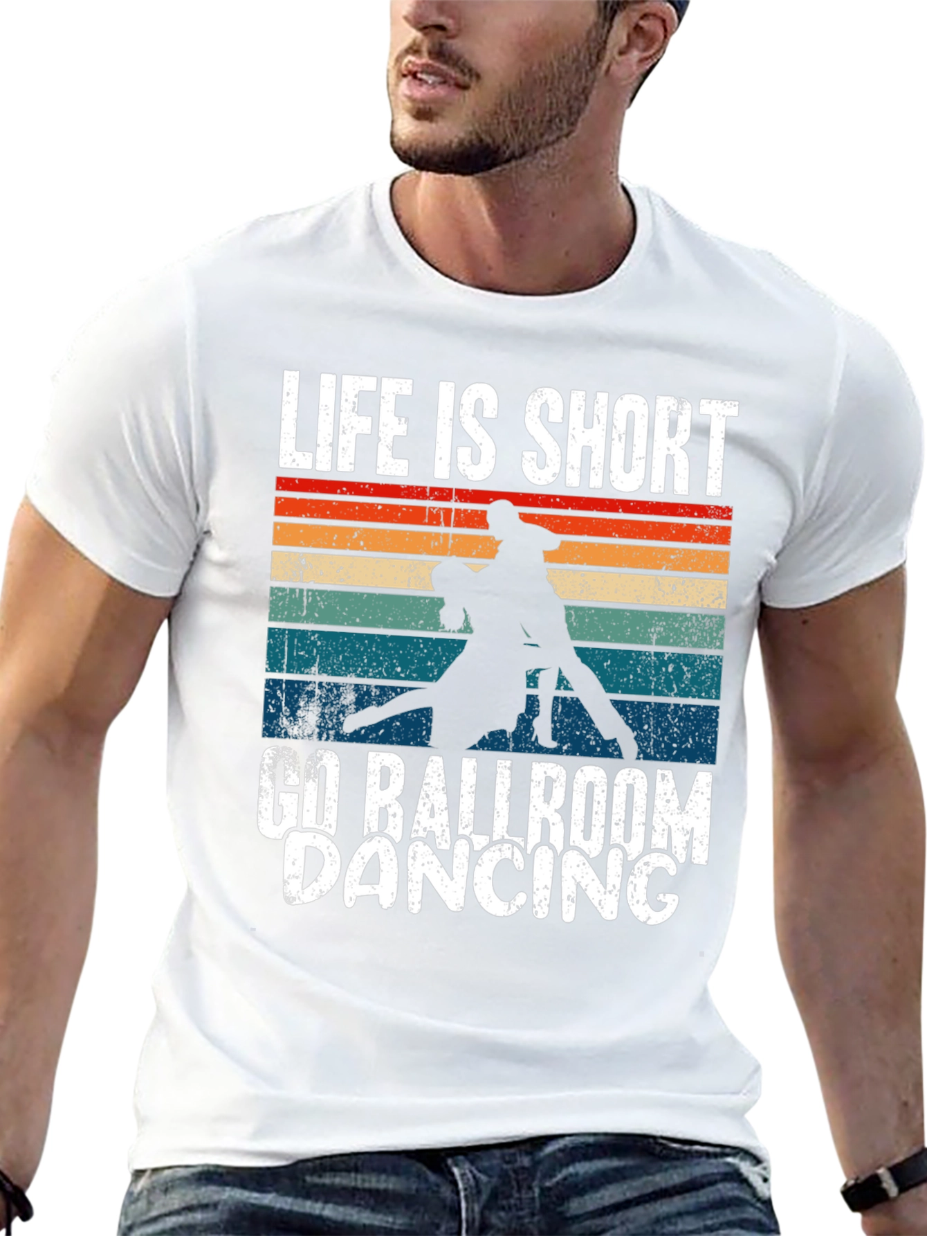 Life is Short Ballroom Dancing T-Shirt