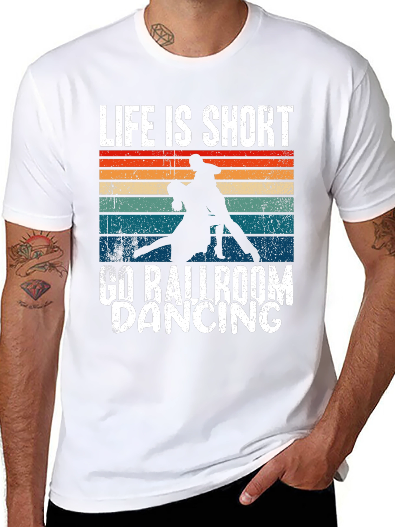 Life is Short Ballroom Dancing T-Shirt