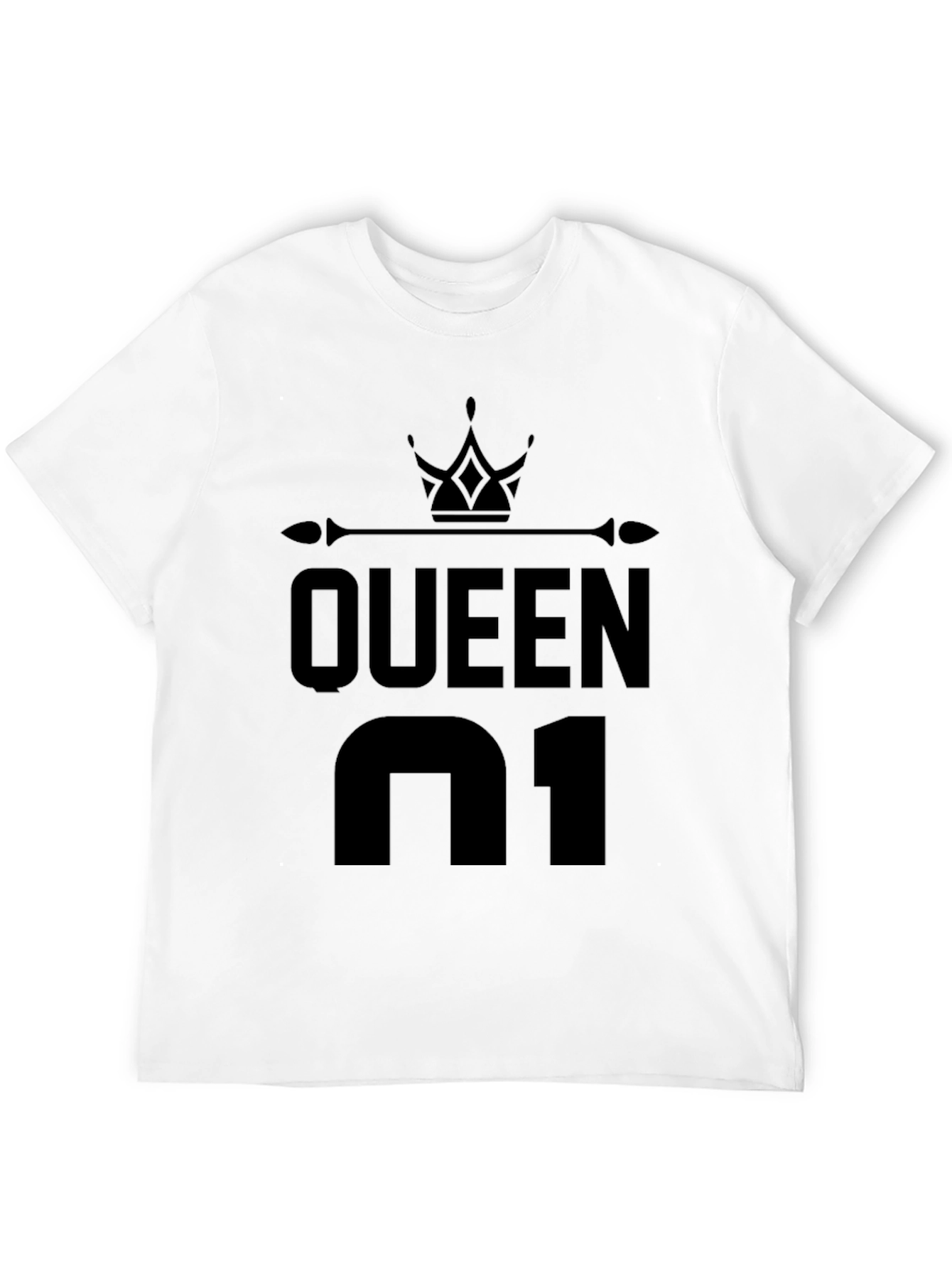 Queen N1 Black Graphic T-Shirt