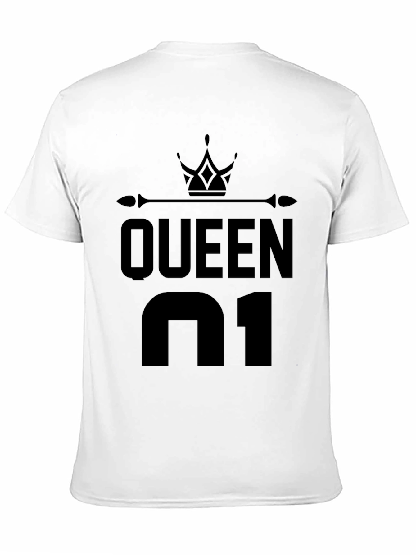 Queen N1 Black Graphic T-Shirt