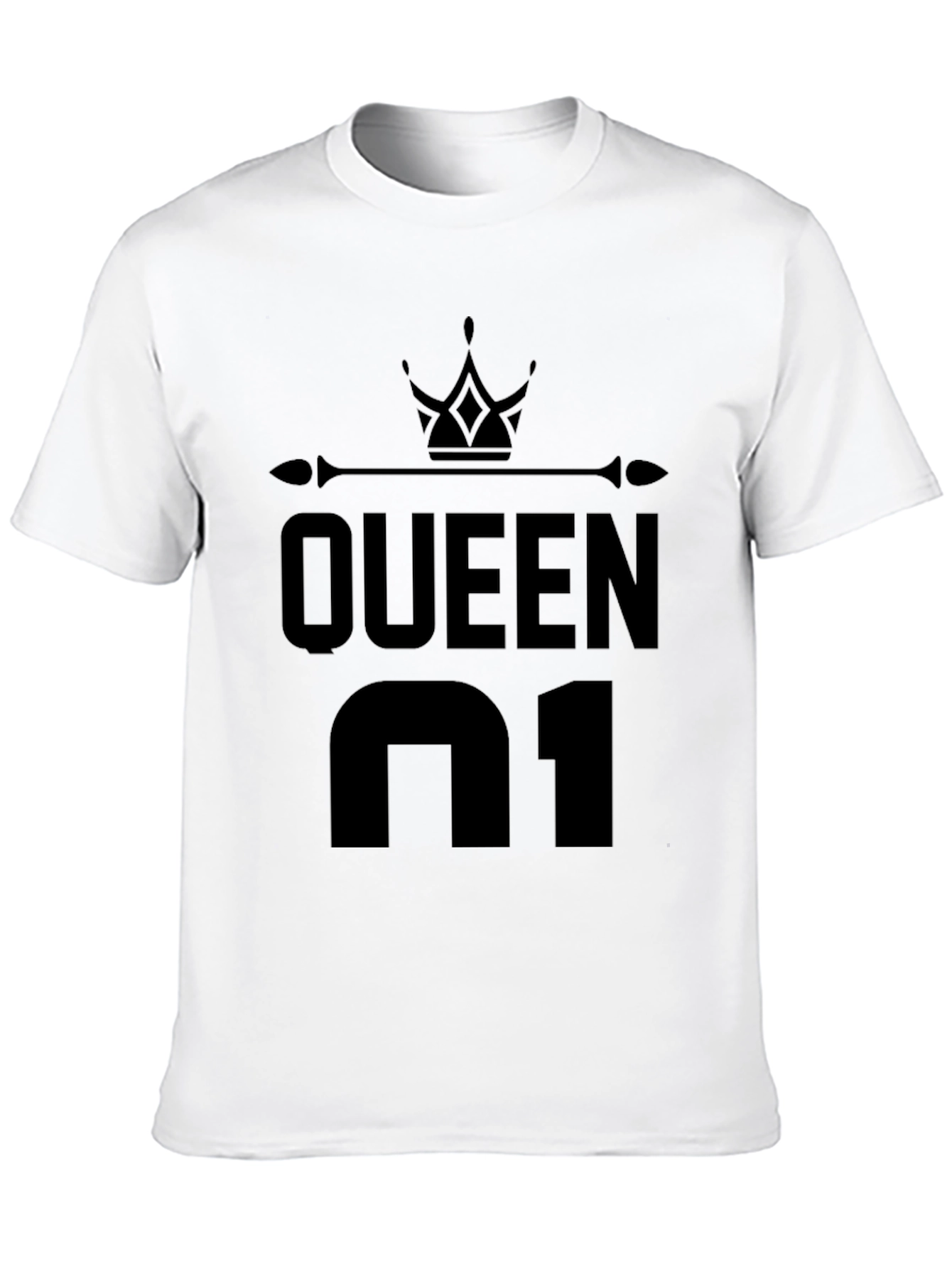 Queen N1 Black Graphic T-Shirt