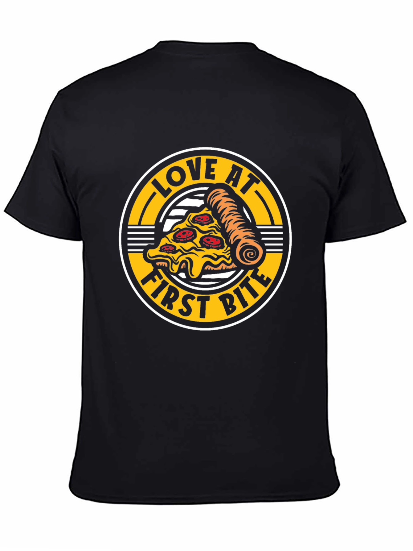 Love at First Bite Pizza Graphic Tee