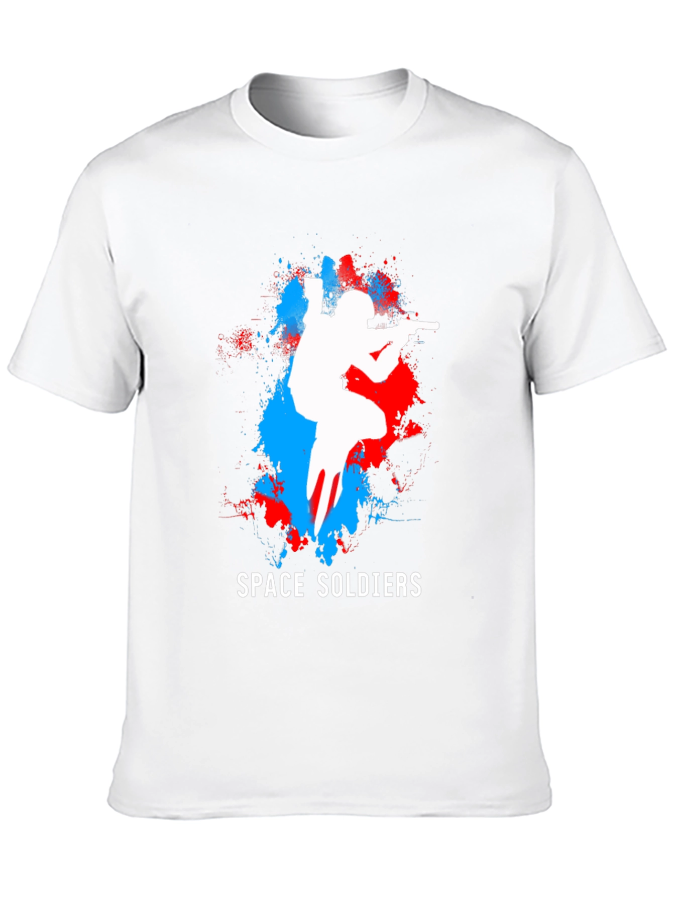 Space Soldiers Graphic T-Shirt - Cool Gamer Tee