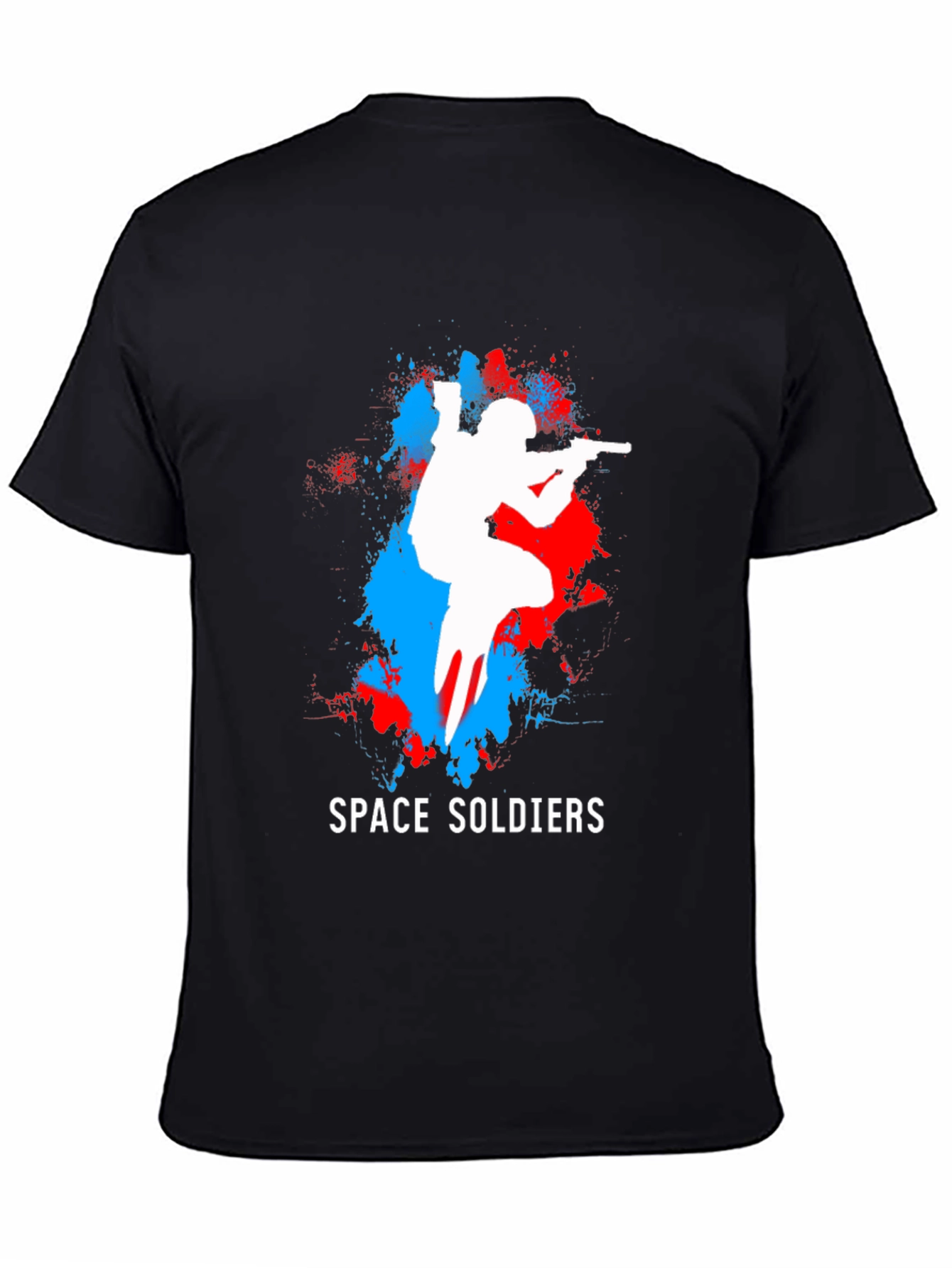 Space Soldiers Graphic T-Shirt - Cool Gamer Tee