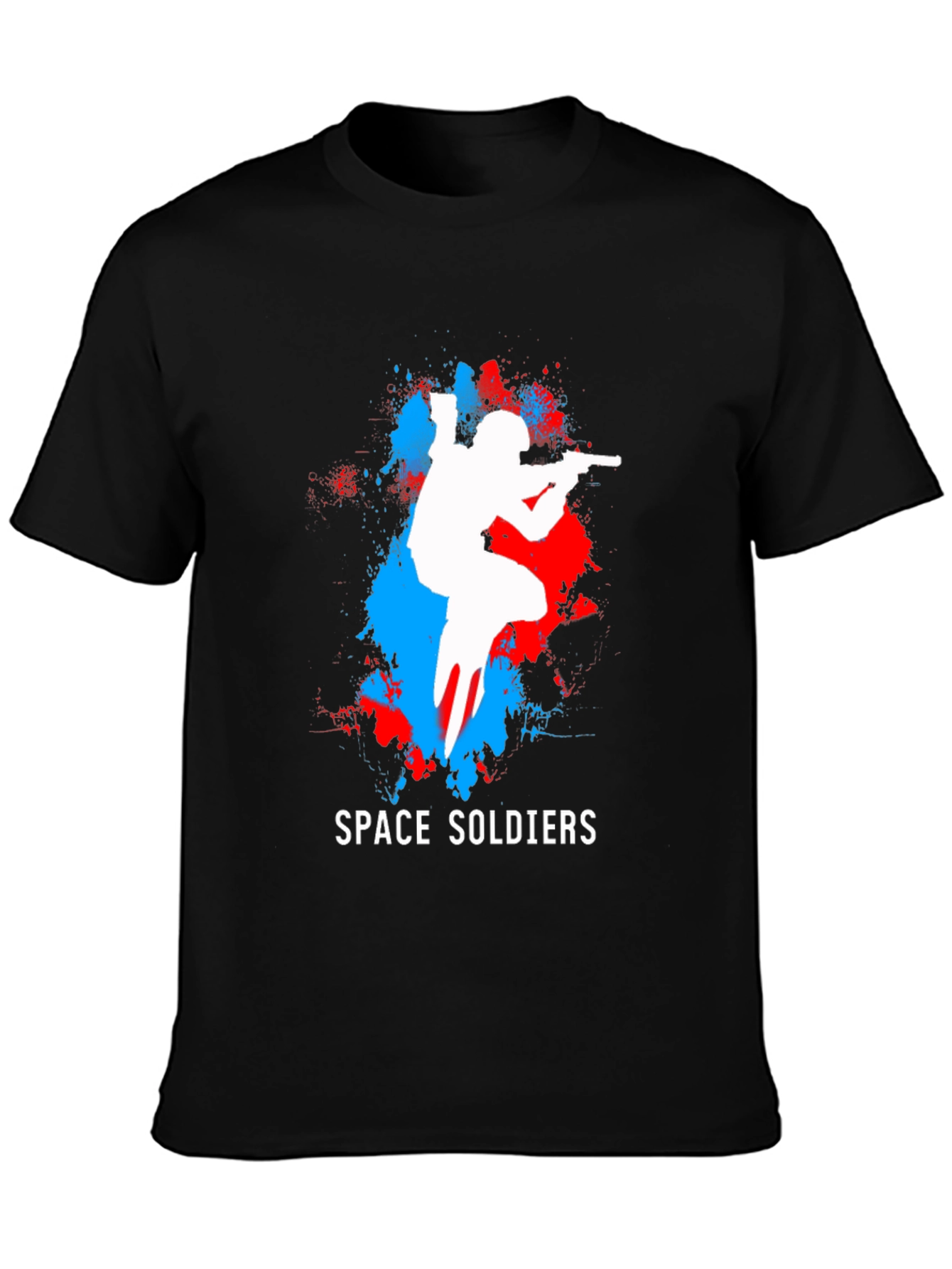 Space Soldiers Graphic T-Shirt - Cool Gamer Tee