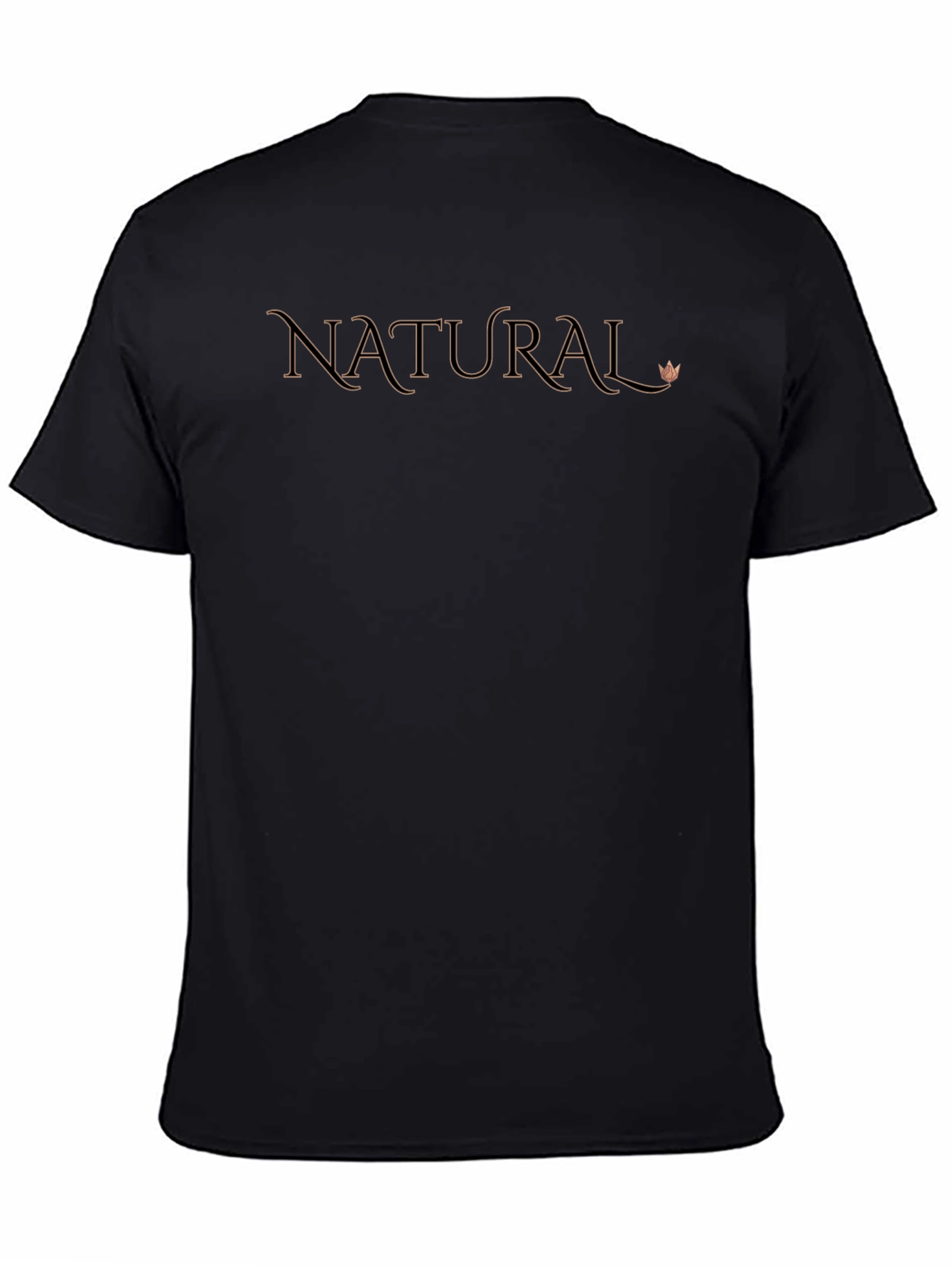 Natural Graphic Print T-Shirt - Casual Style