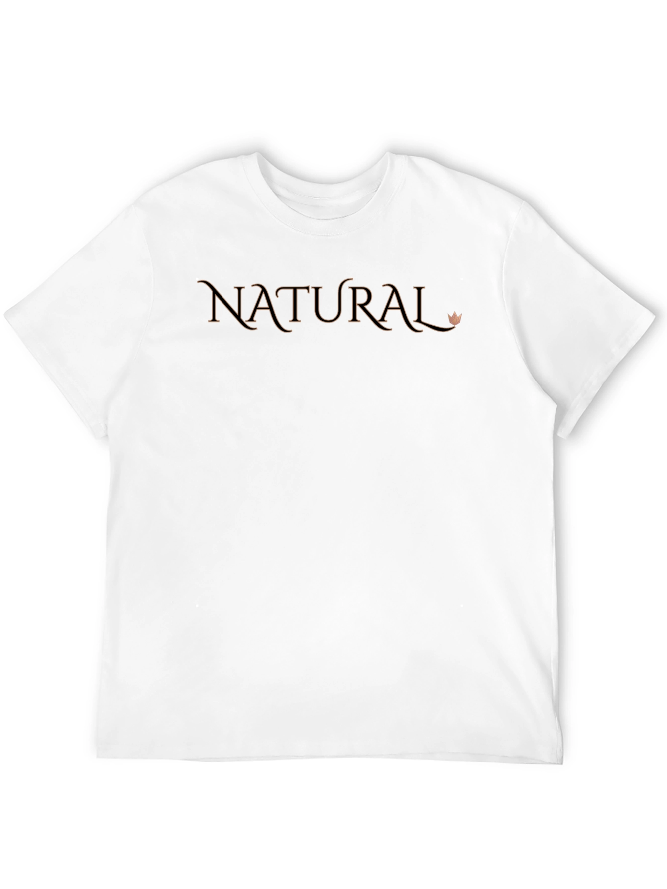 Natural Graphic Print T-Shirt - Casual Style