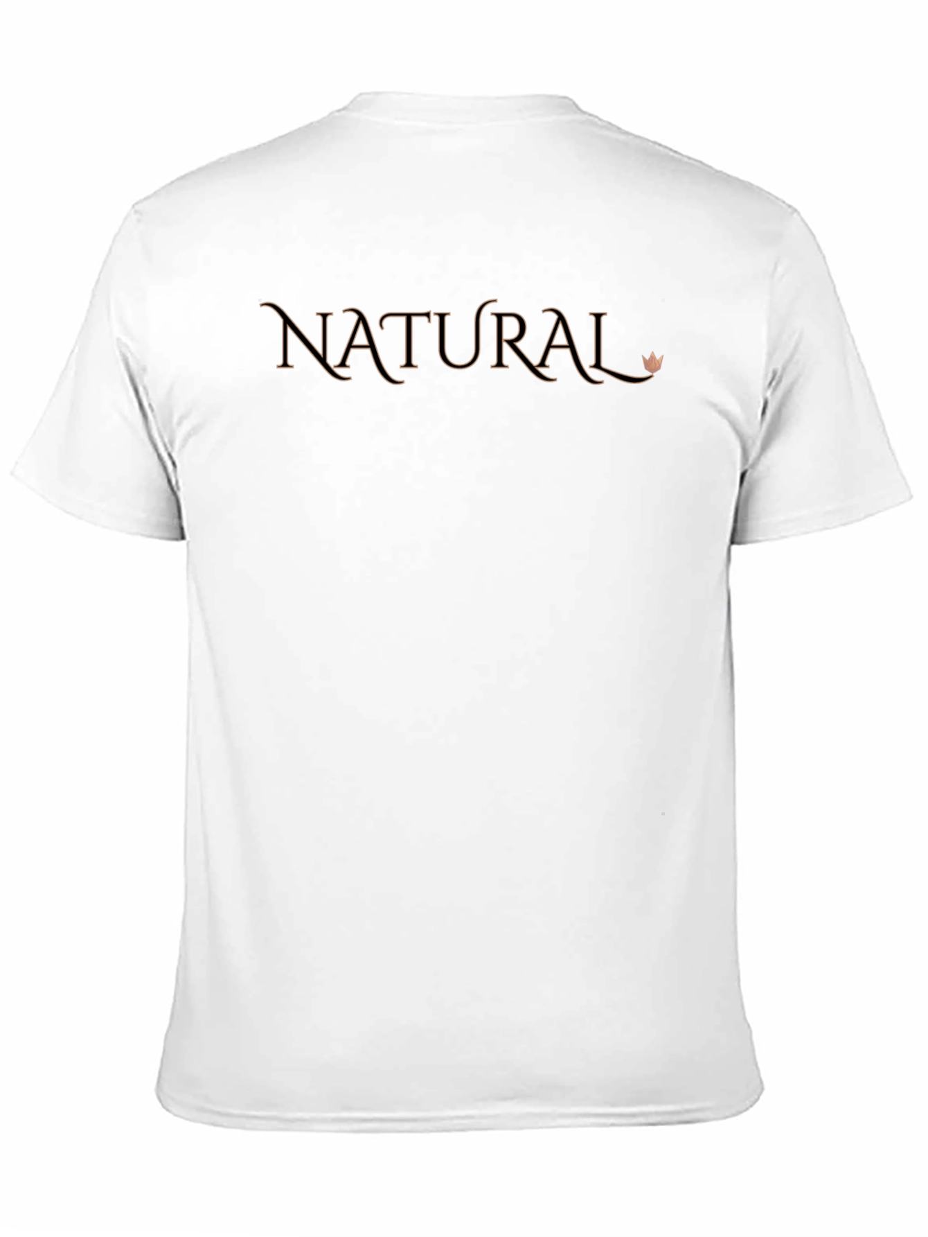 Natural Graphic Print T-Shirt - Casual Style